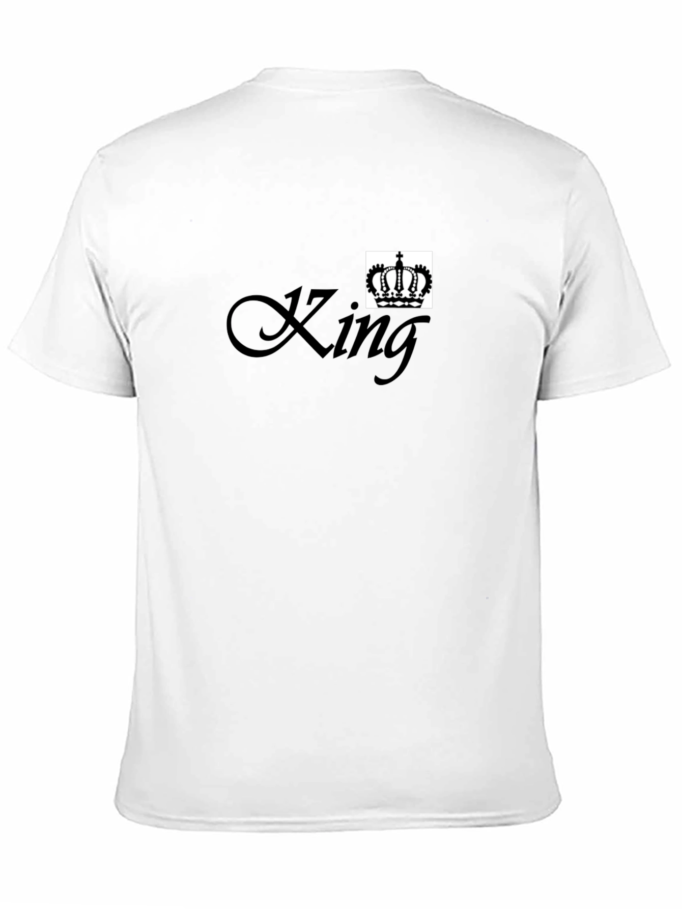 King Crown T-Shirt - Classic Black Tee
