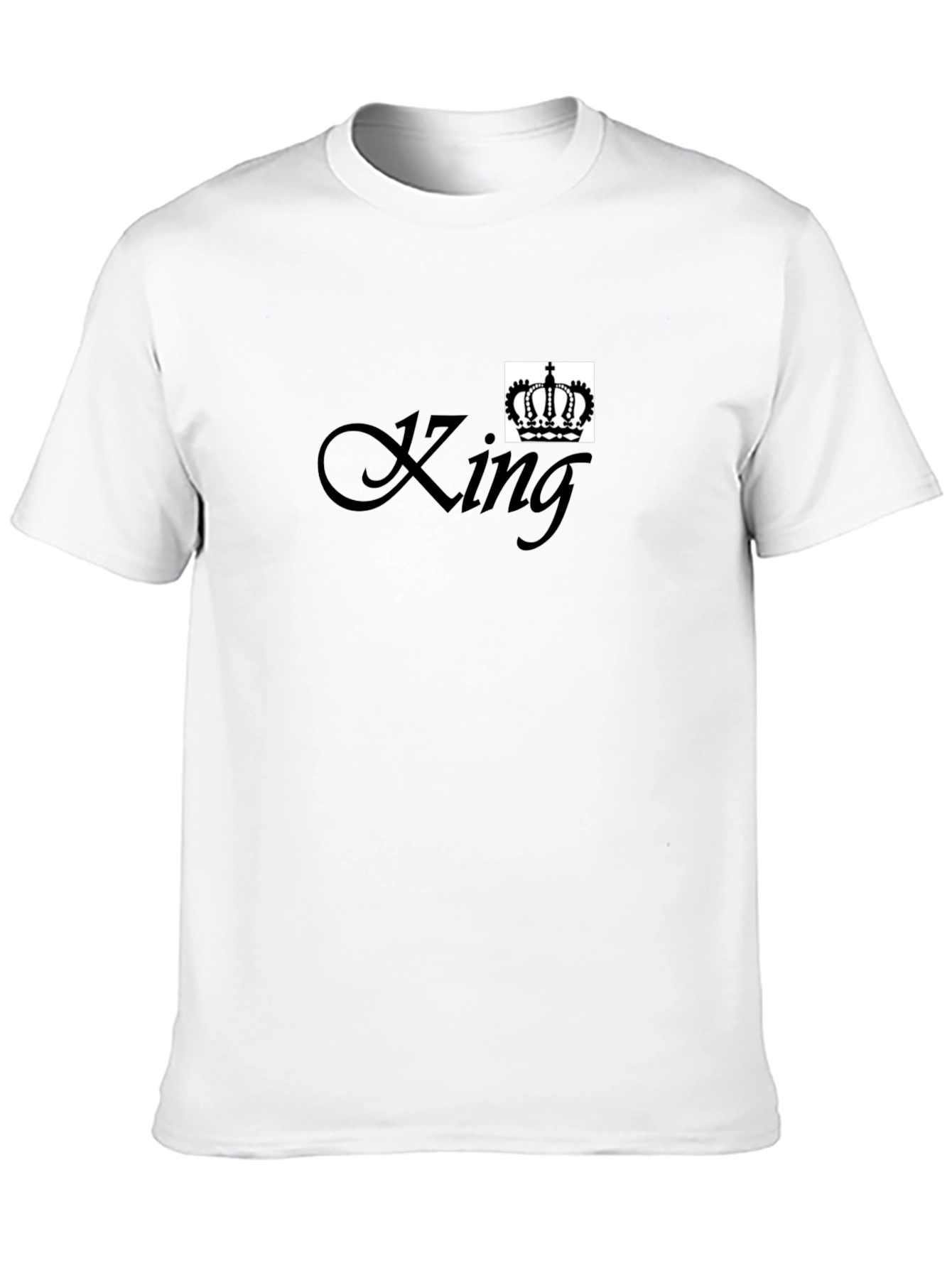 King Crown T-Shirt - Classic Black Tee
