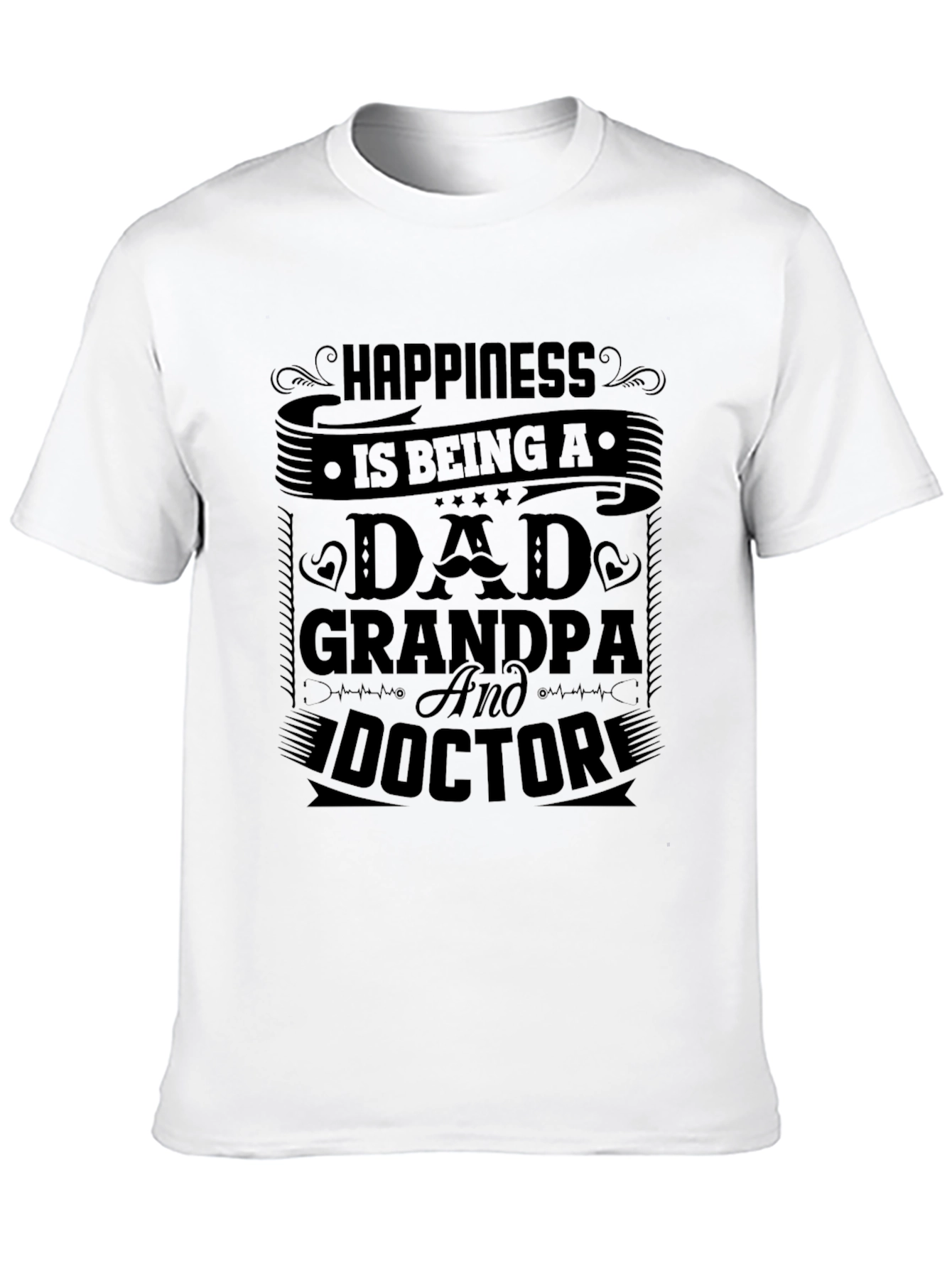 Dad Grandpa and Doctor T-Shirt