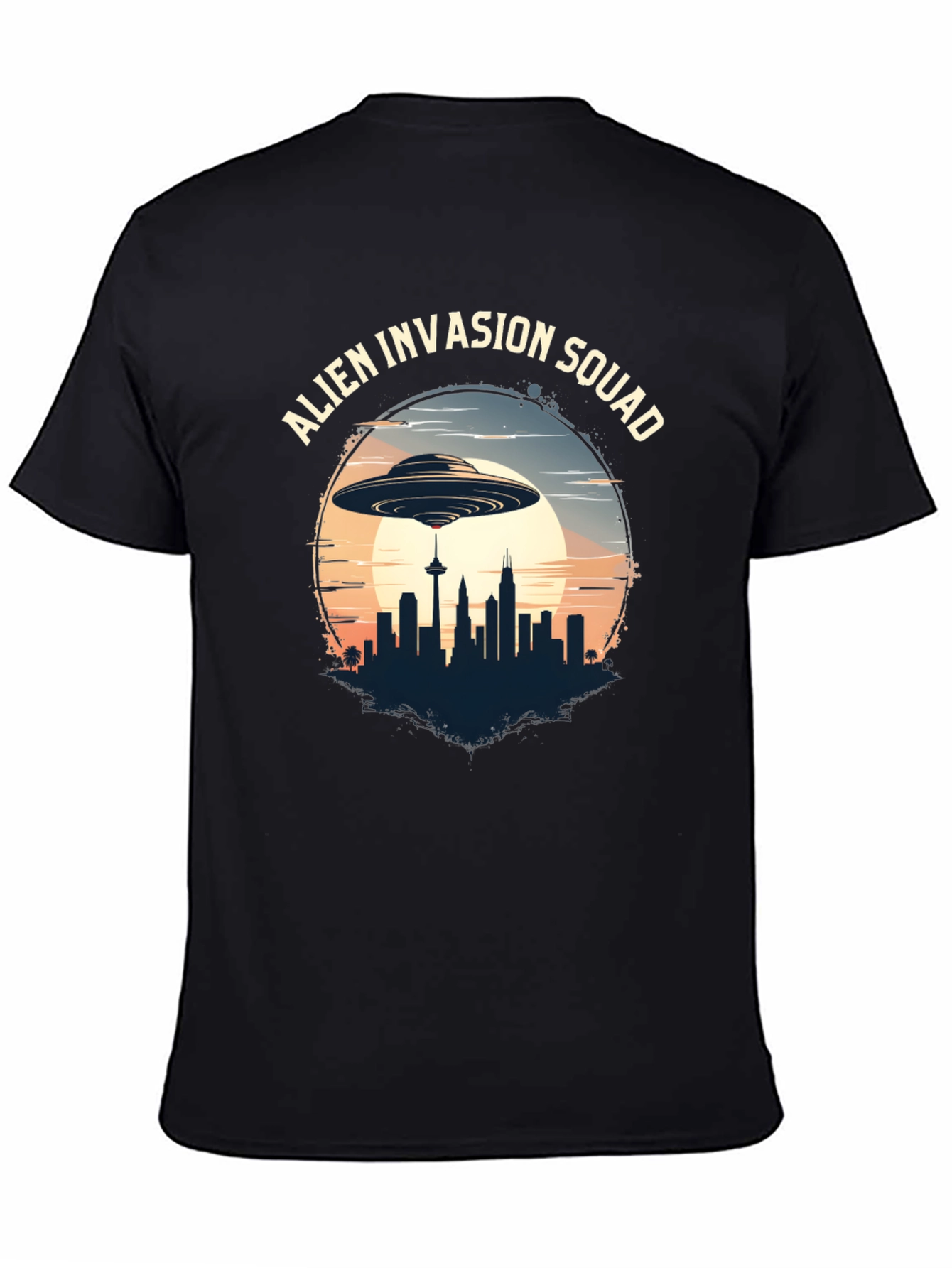 Alien Invasion Squad Graphic T-Shirt