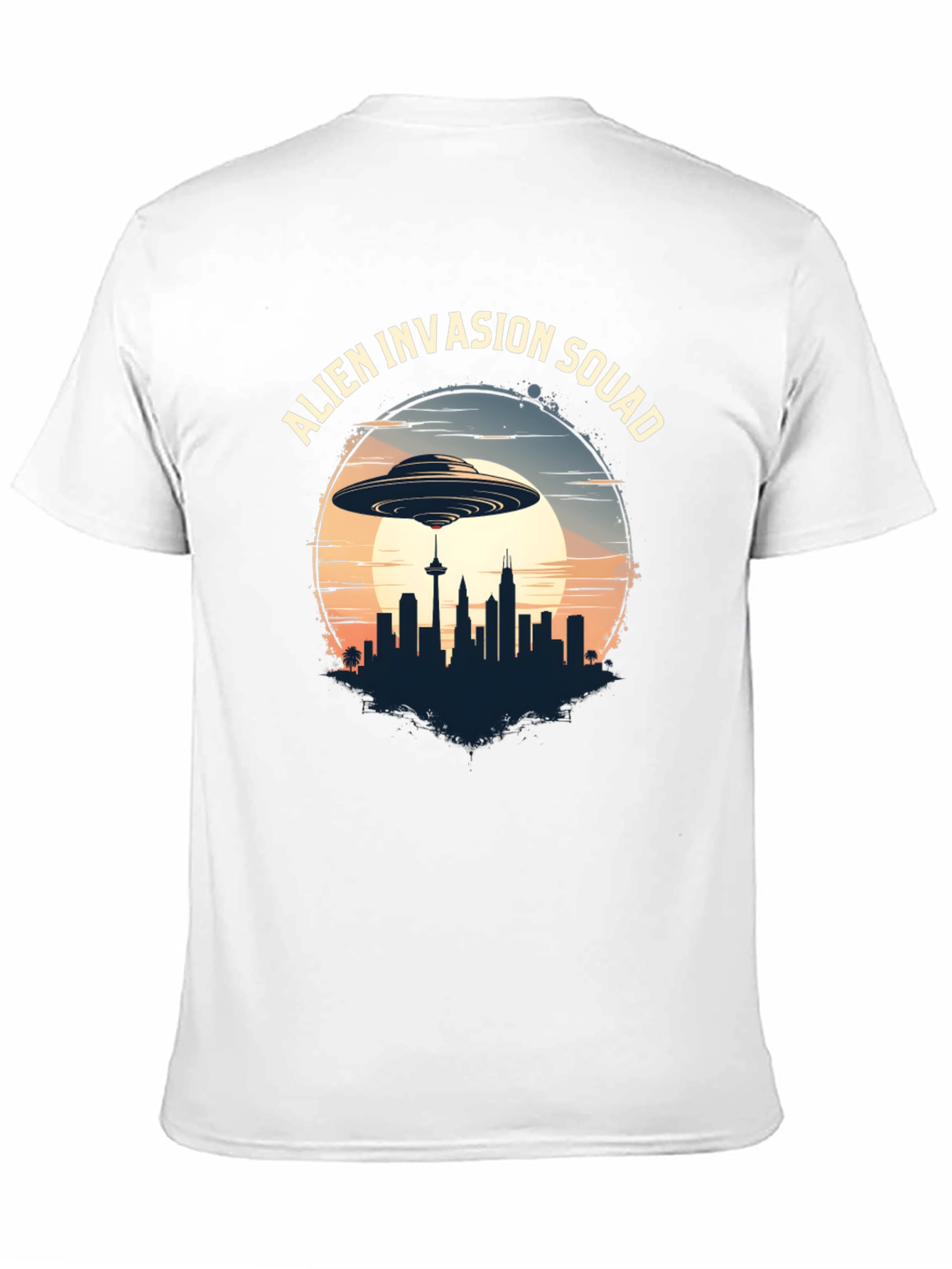 Alien Invasion Squad Graphic T-Shirt
