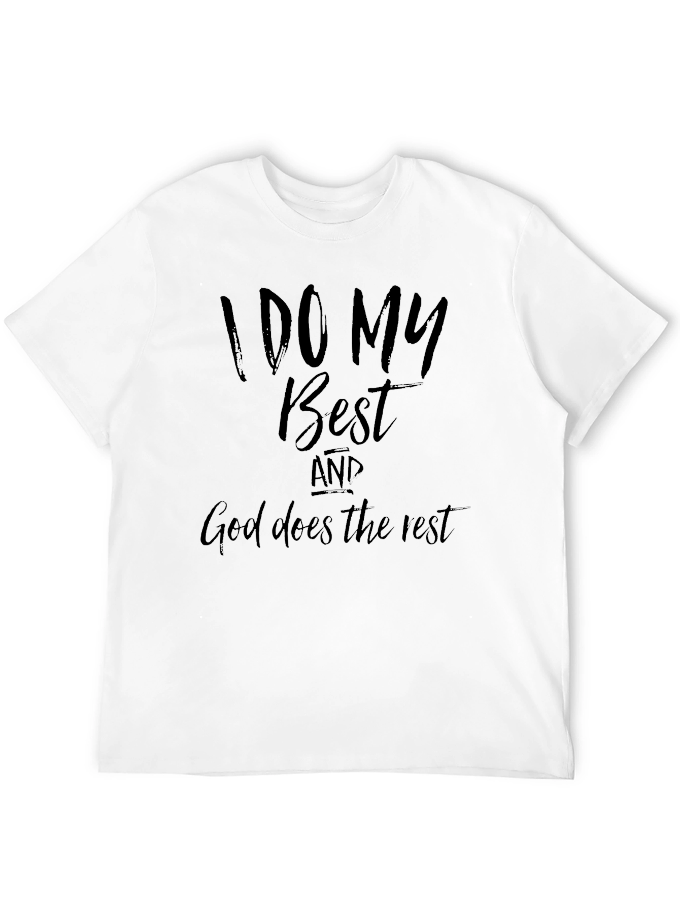 I Do My Best Graphic Tee - Christian T-Shirt