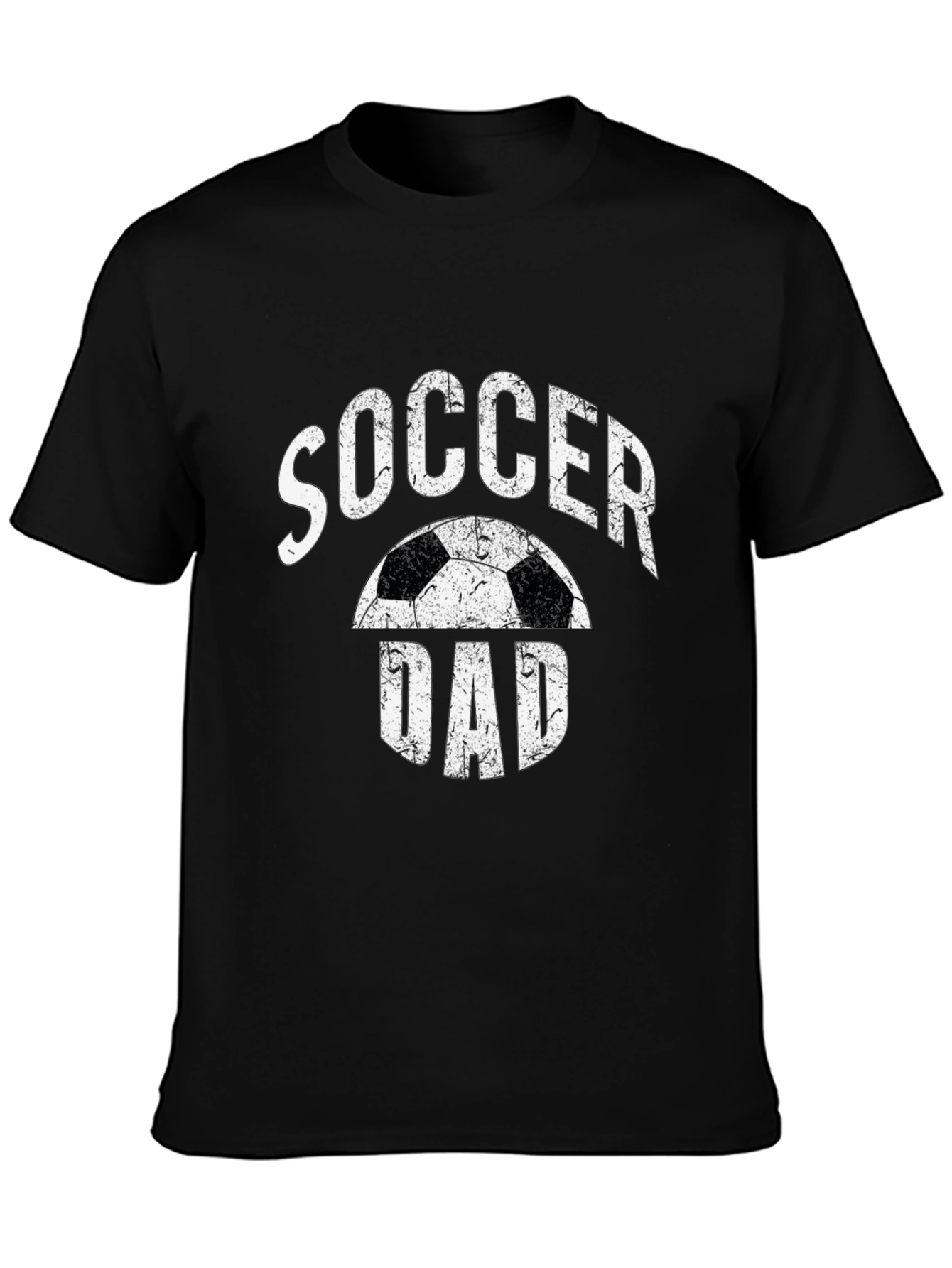 Soccer Dad Graphic T-Shirt - Black