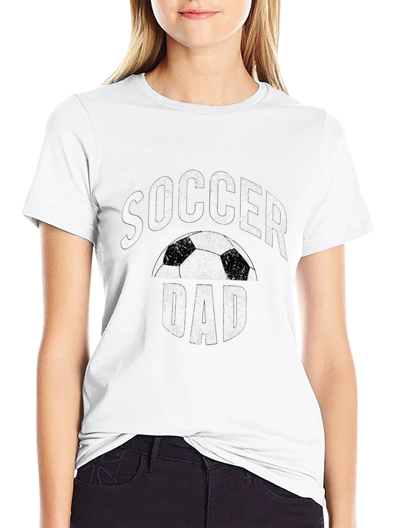Soccer Dad Graphic T-Shirt - Black
