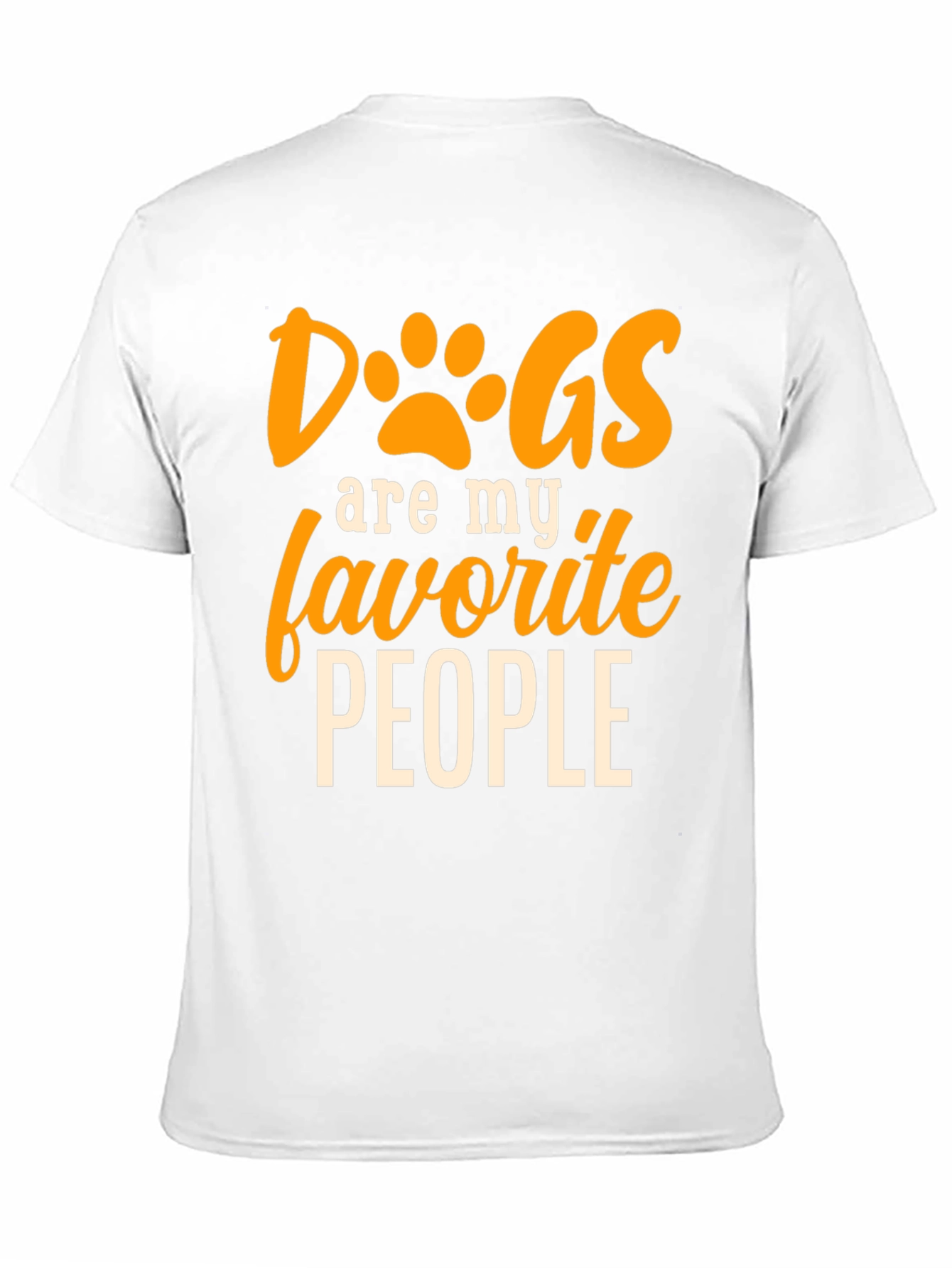 Dogs Are My Favorite People T-Shirt