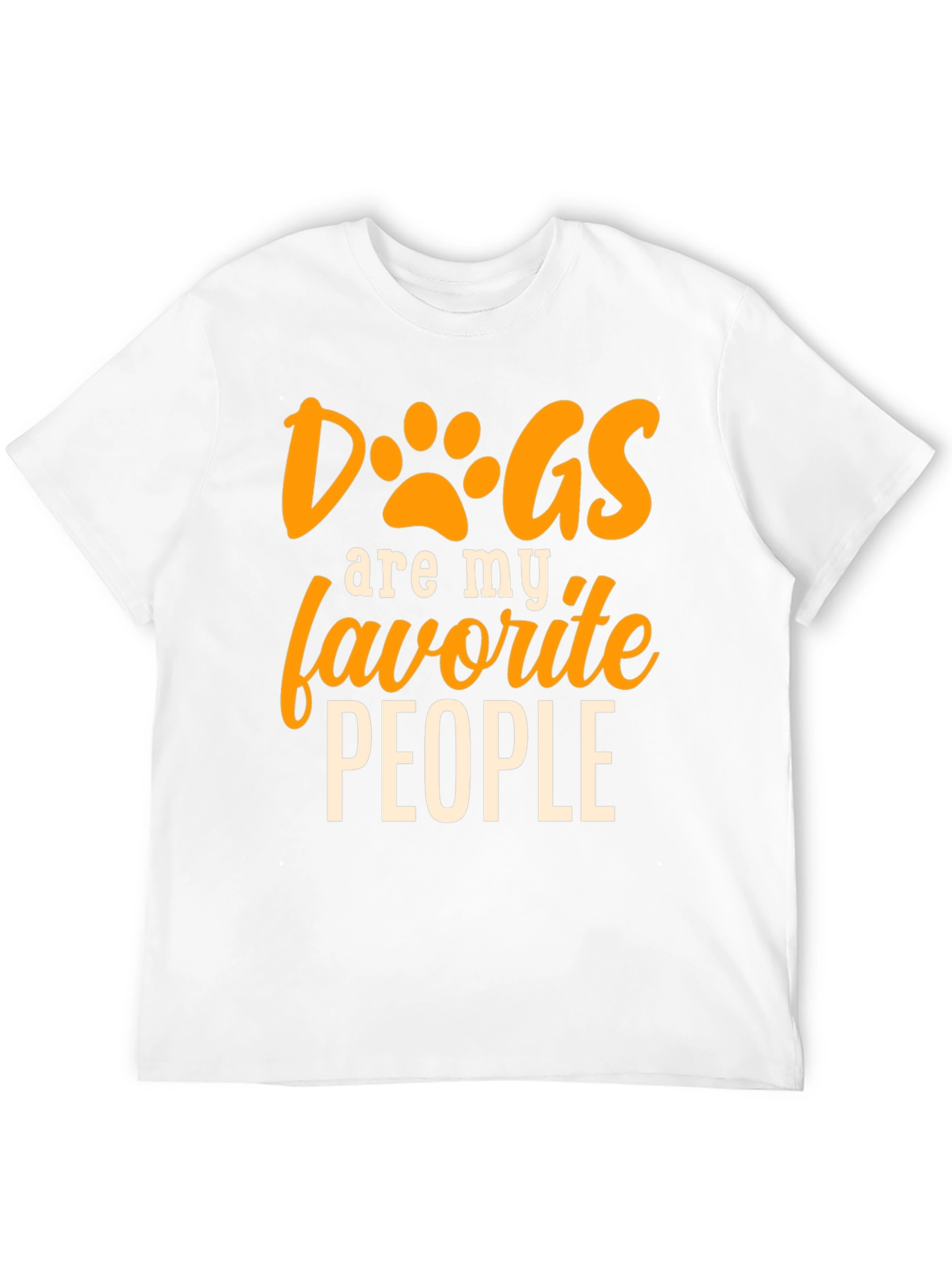 Dogs Are My Favorite People T-Shirt