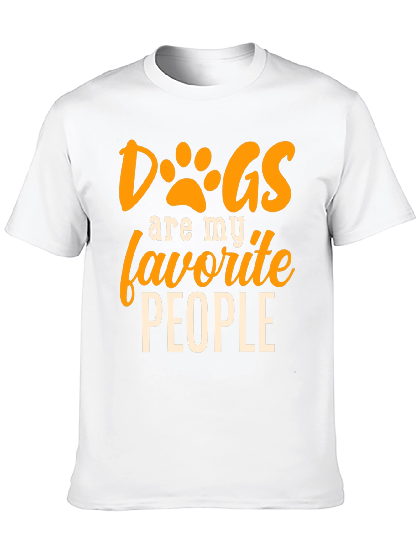 Dogs Are My Favorite People T-Shirt