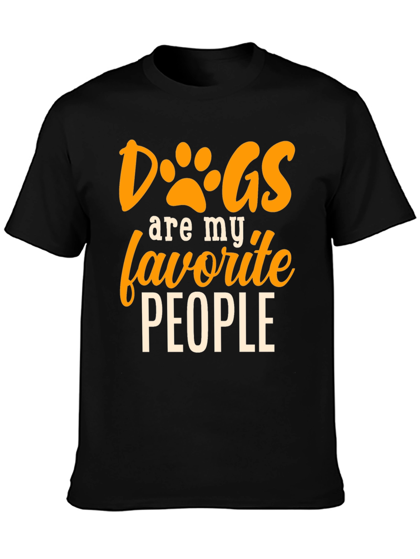 Dogs Are My Favorite People T-Shirt