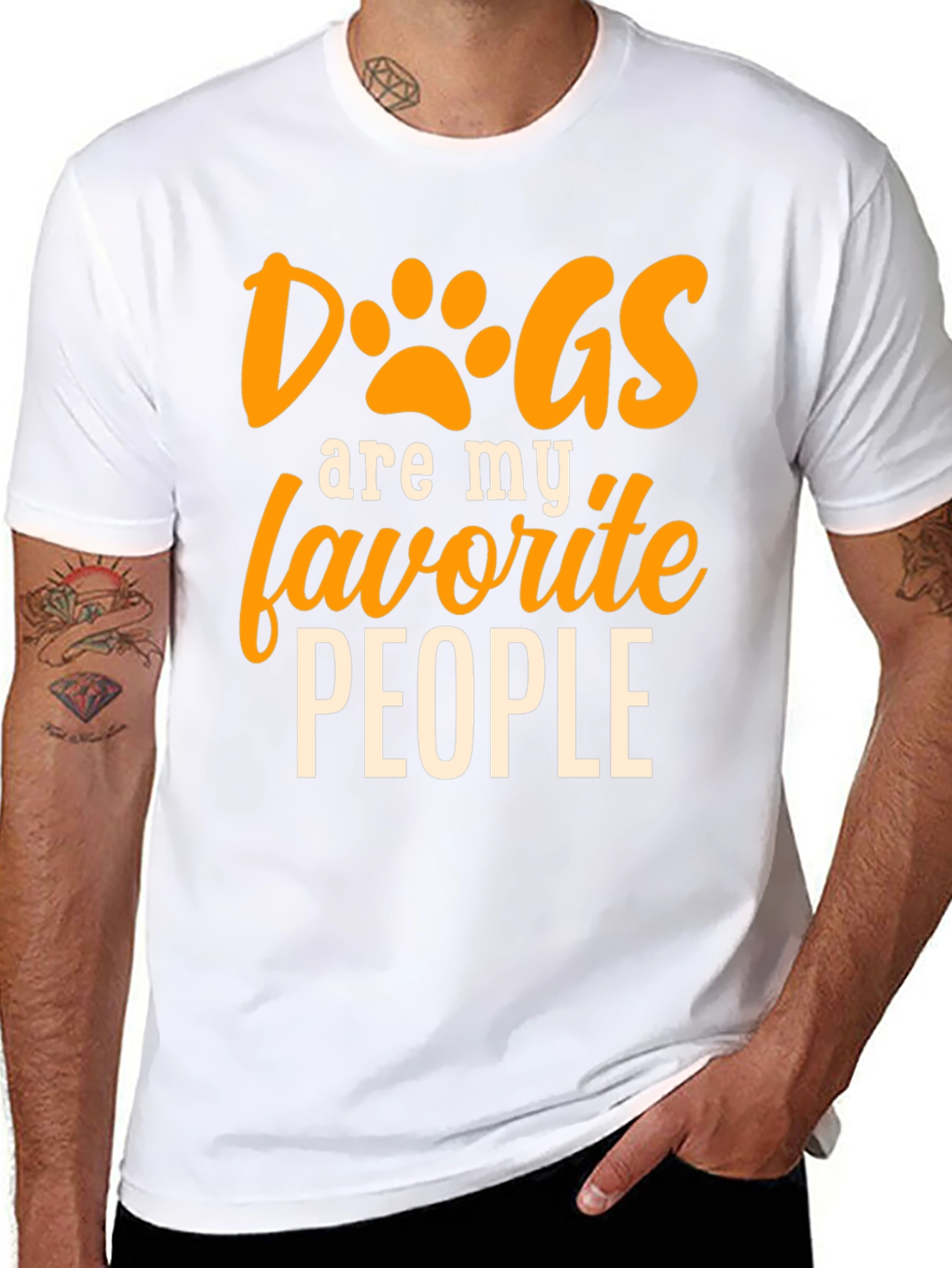 Dogs Are My Favorite People T-Shirt