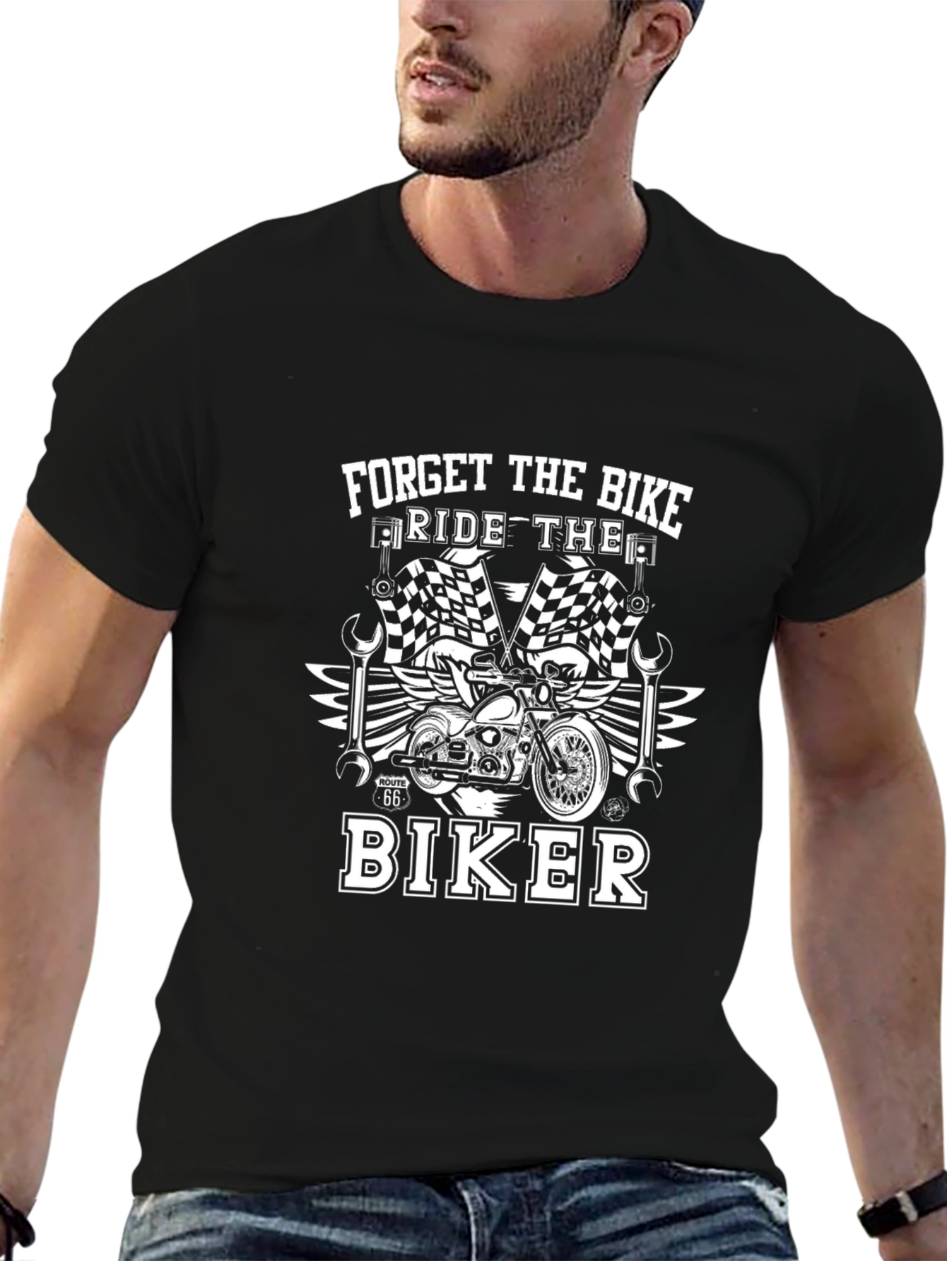 Ride the Bike Biker T-Shirt