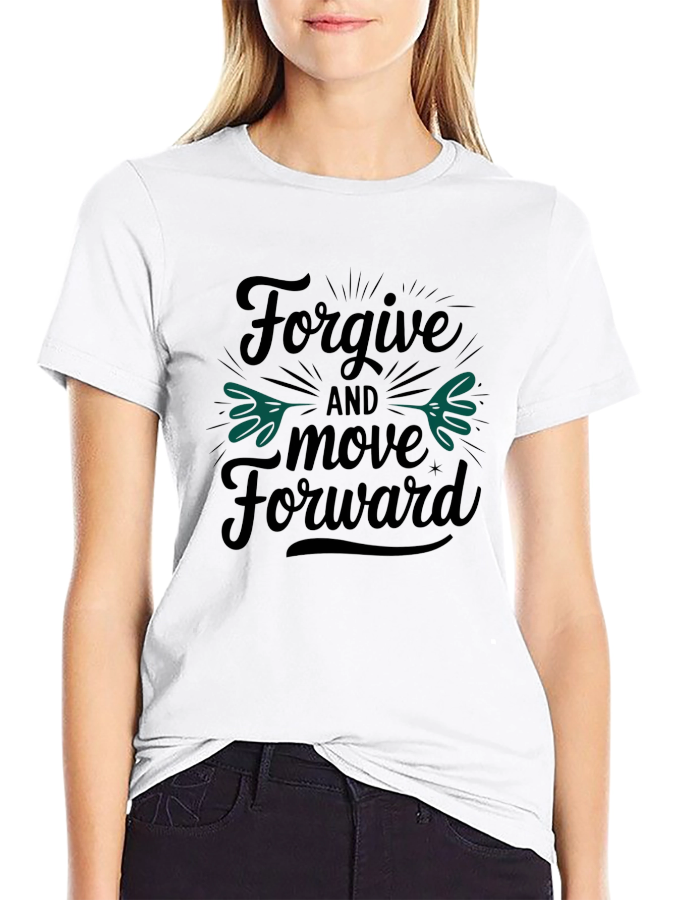 Forgive and Move Forward Graphic T-Shirt