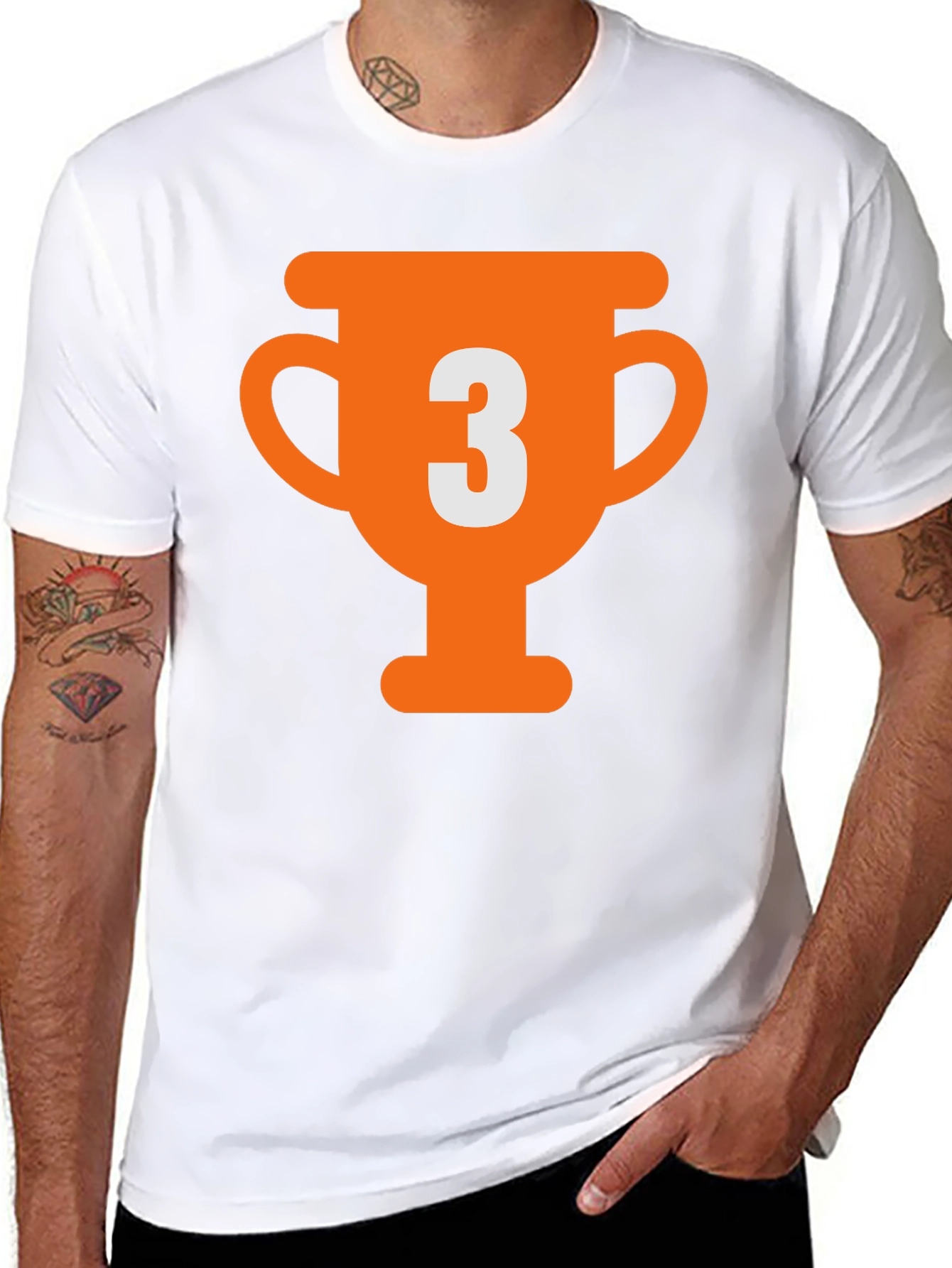 Third Place Trophy Graphic Tee