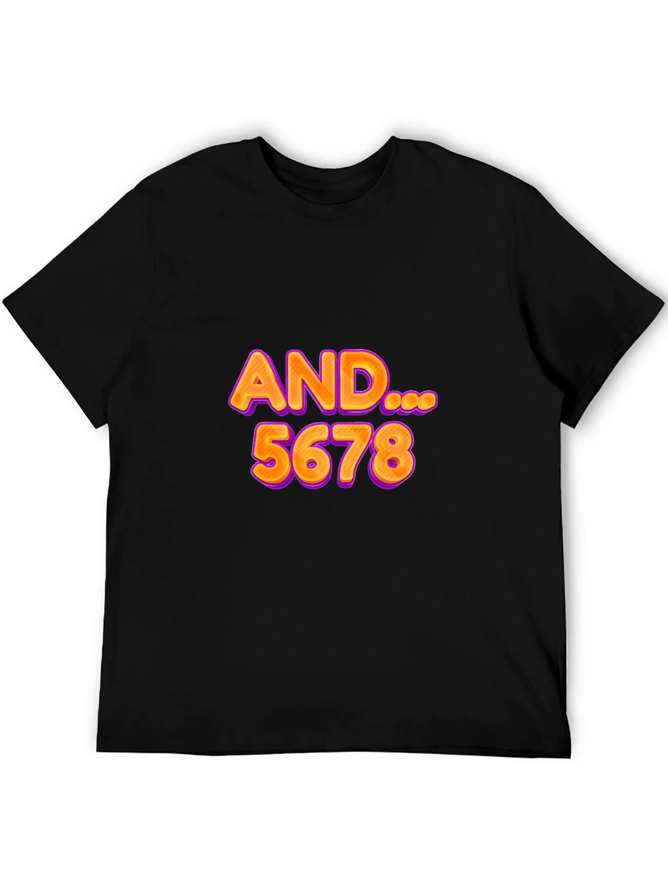 Dance Crew AND...5678 T-Shirt - Black