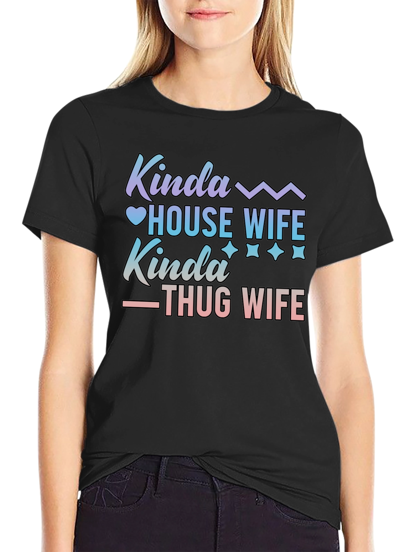 Kinda House Wife Kinda Thug Wife T-Shirt