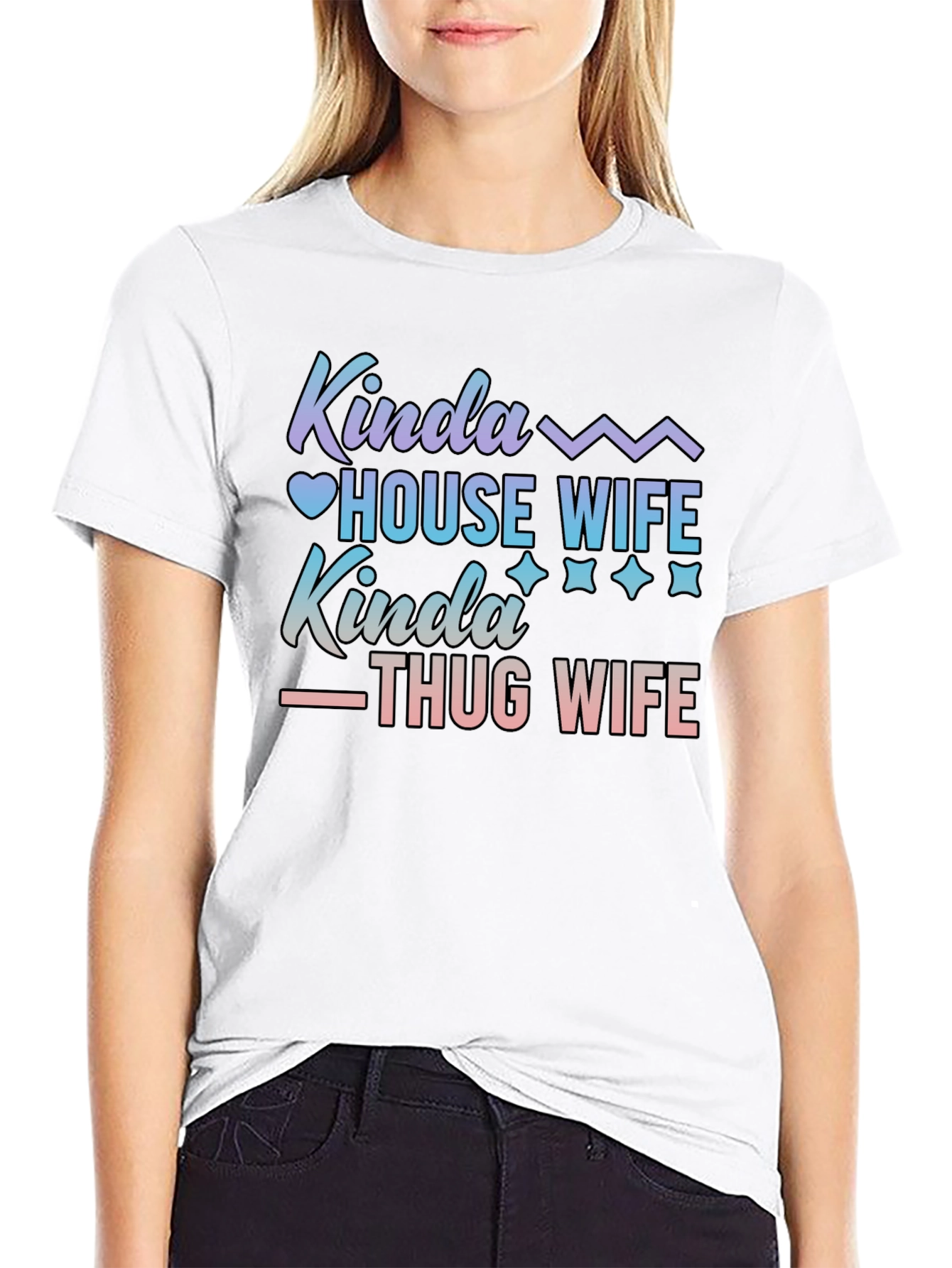 Kinda House Wife Kinda Thug Wife T-Shirt