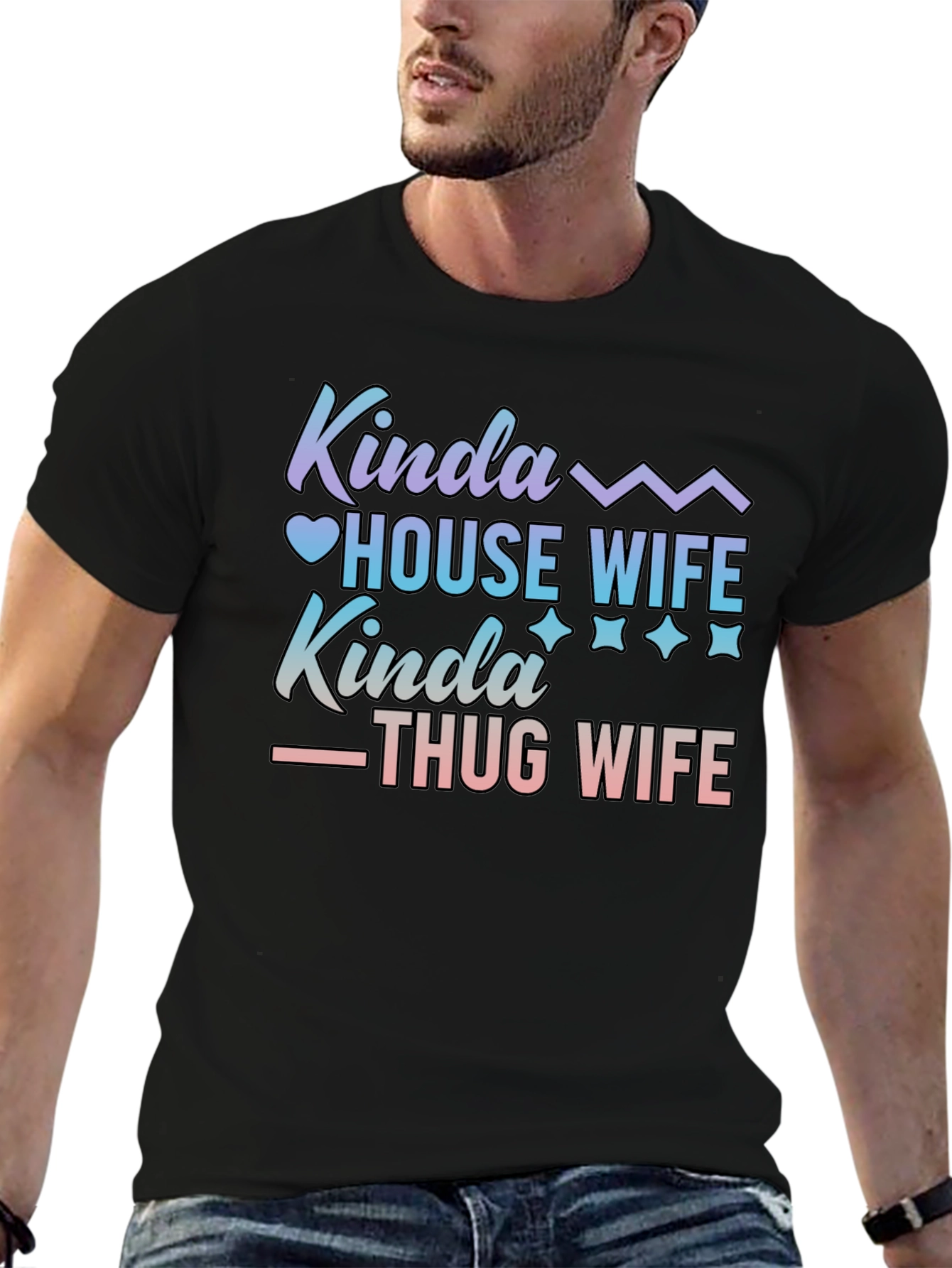 Kinda House Wife Kinda Thug Wife T-Shirt