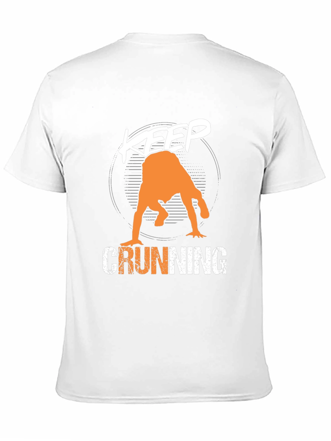 Keep Crunning T-Shirt - Mens Graphic Tee