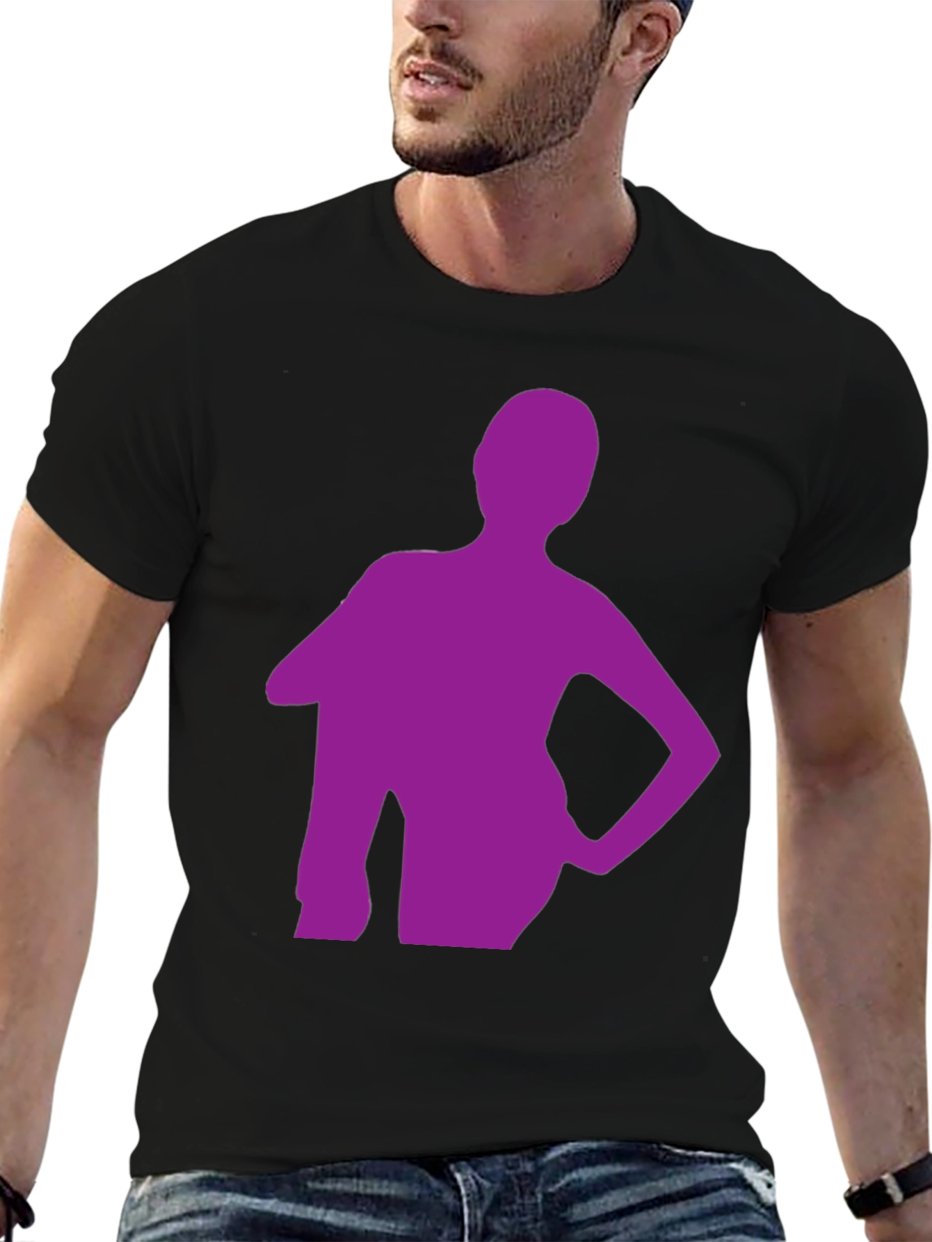 Silhouette Graphic Tee - Trendy Design