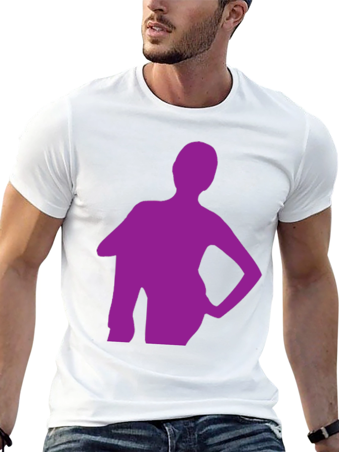 Silhouette Graphic Tee - Trendy Design