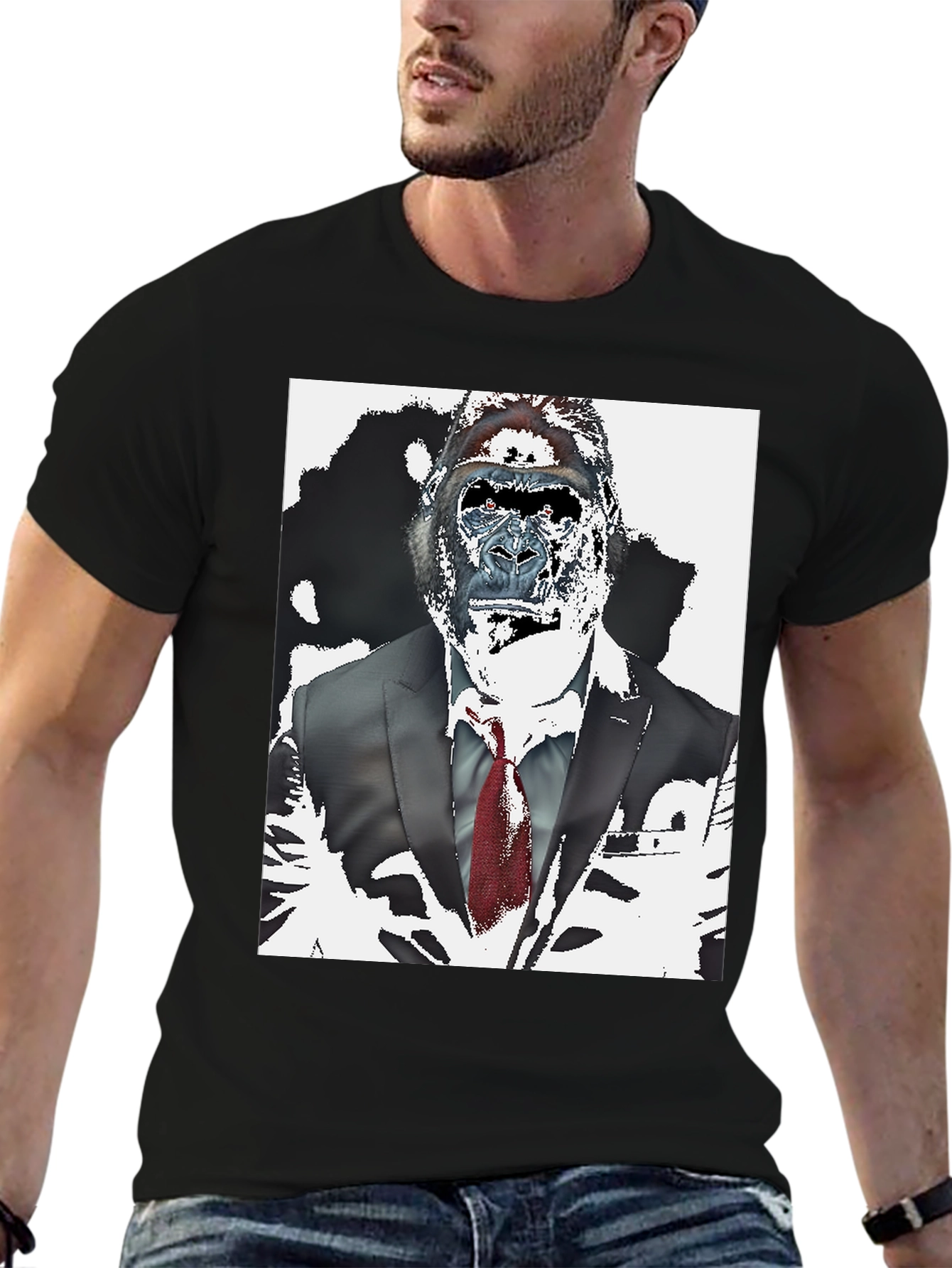 Gorilla Suit T-Shirt - Unique Graphic Tee