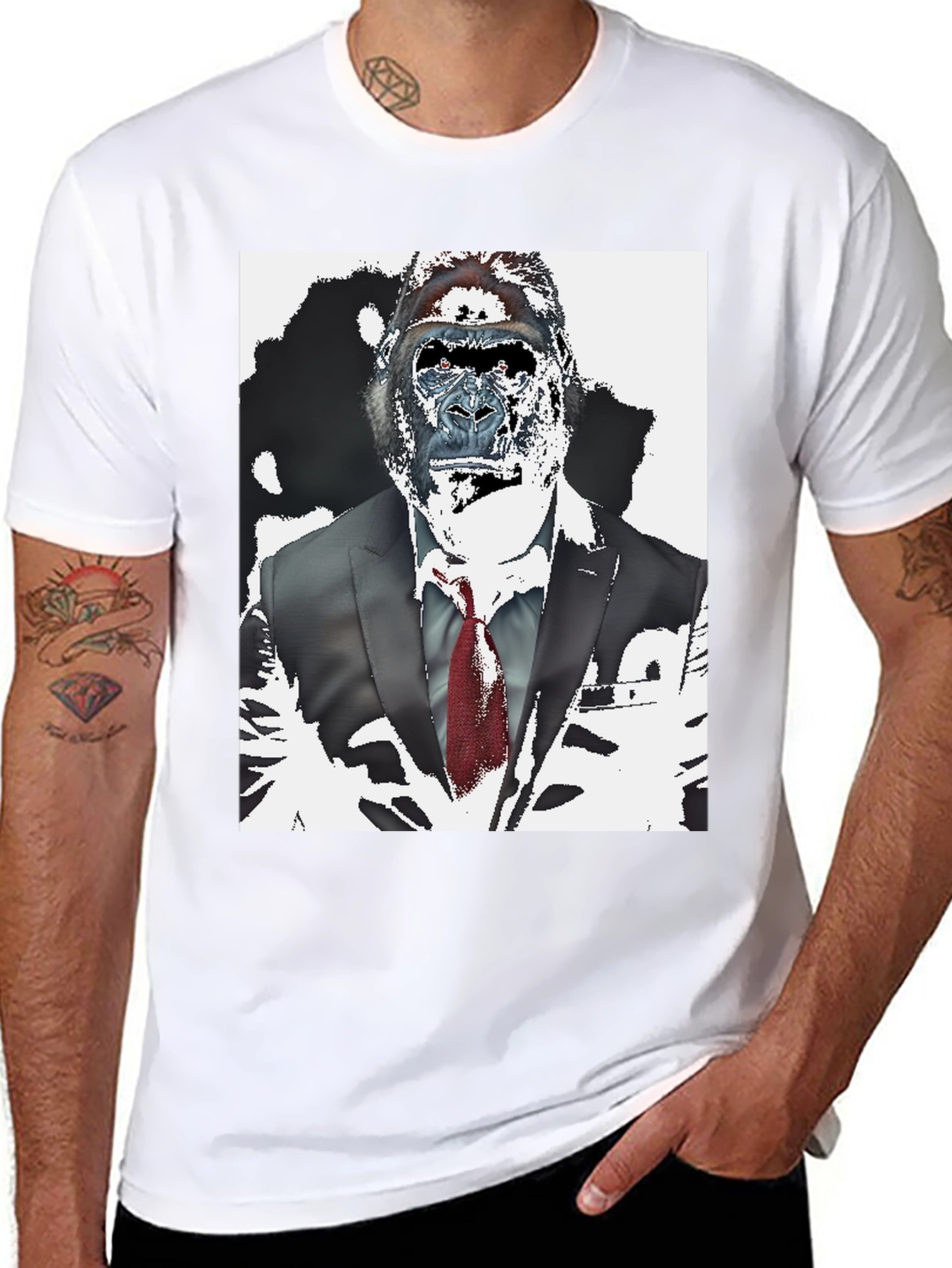 Gorilla Suit T-Shirt - Unique Graphic Tee