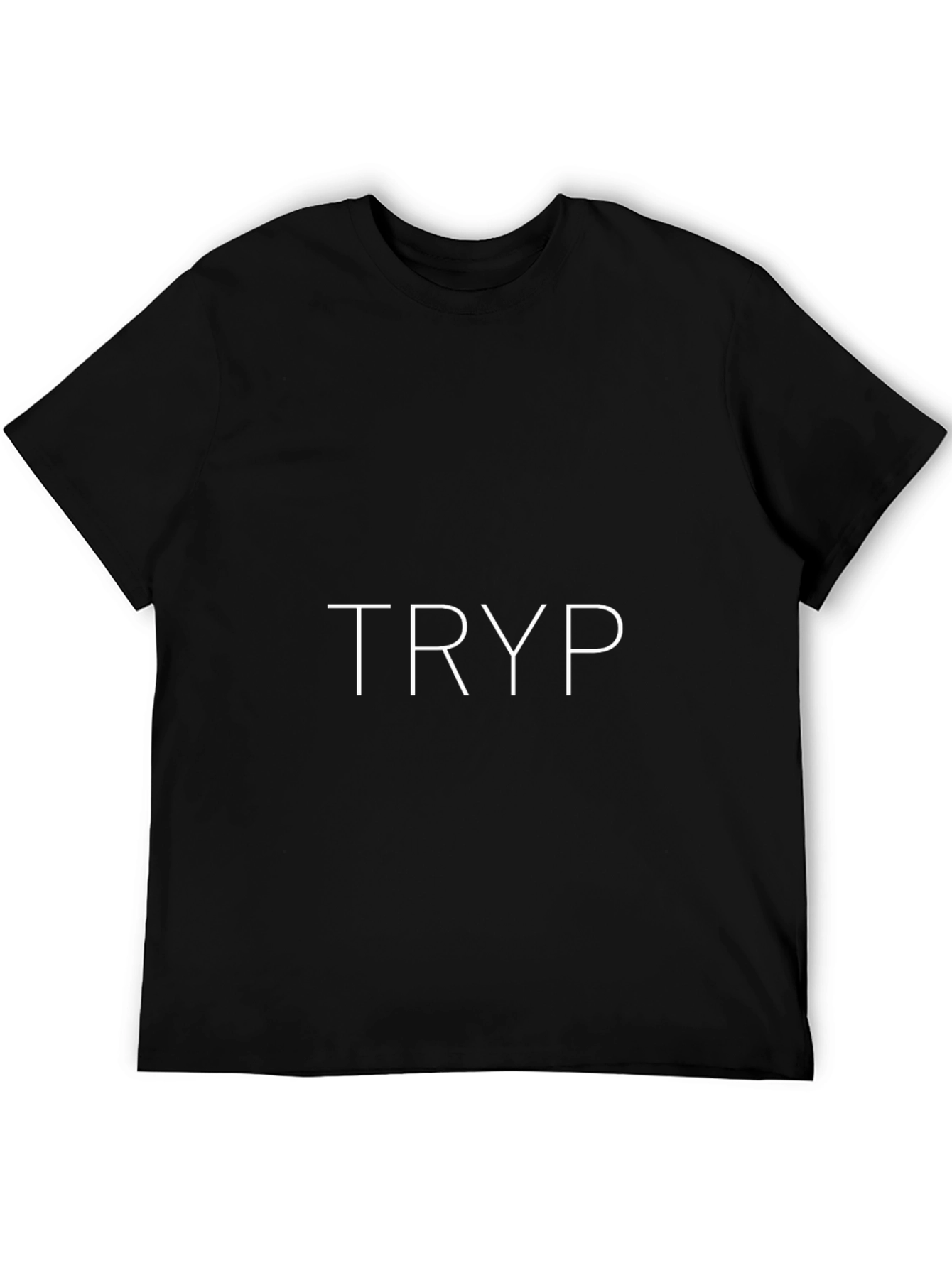 TRYP Graphic Tee - Modern Black T-Shirt