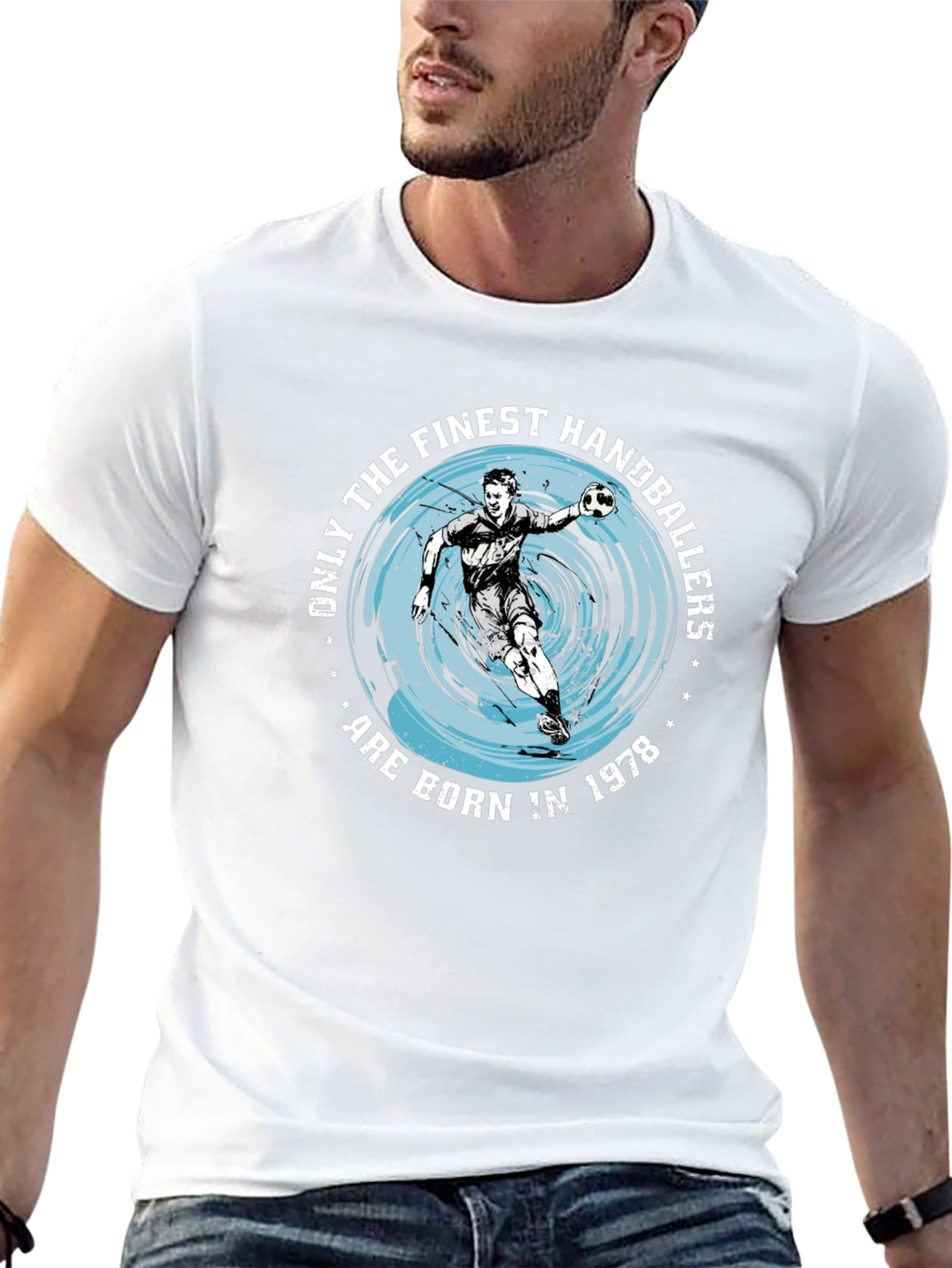 Finest Handballers Born in 1978 Graphic T-Shirt