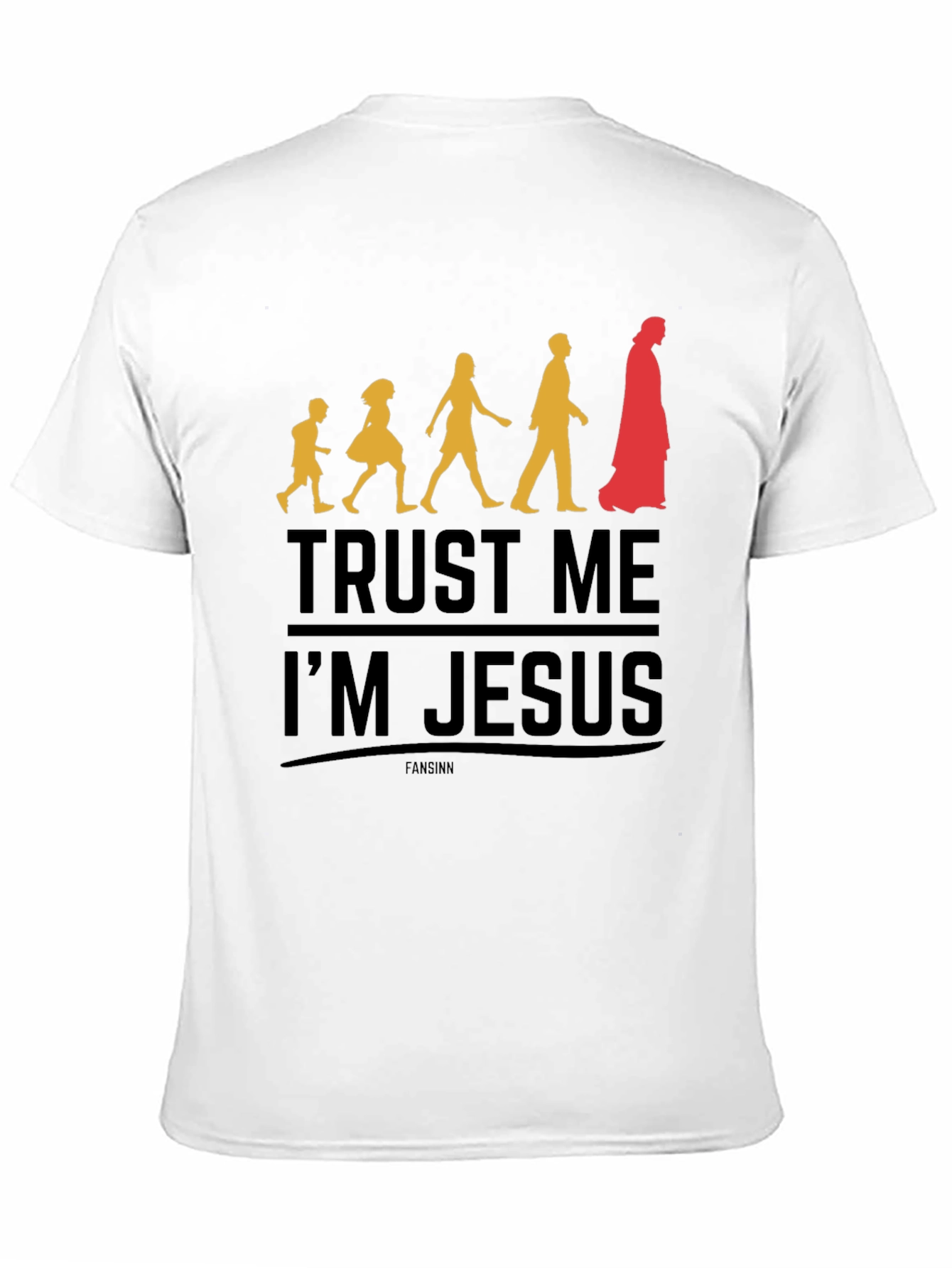 Trust Me Im Jesus Black Graphic Tee