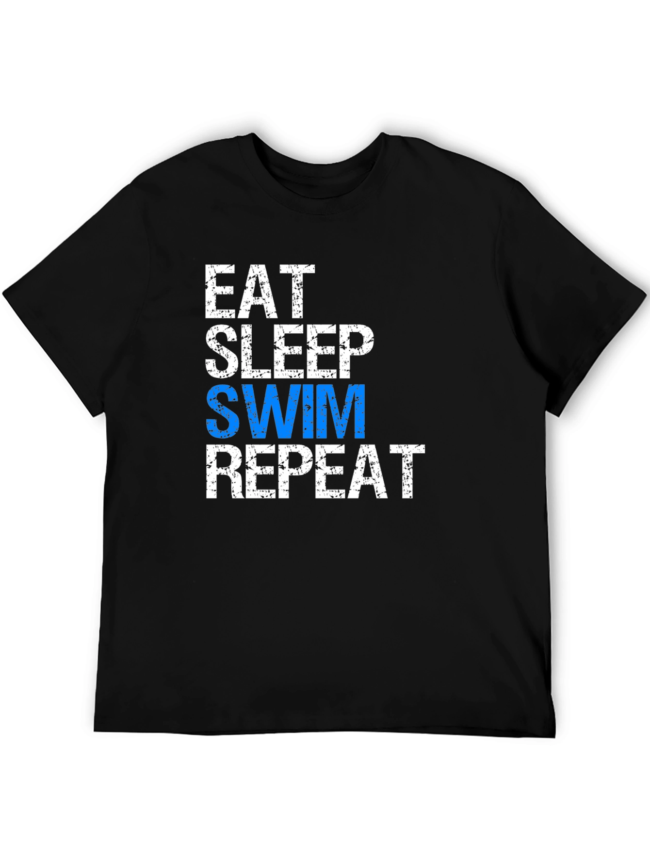 Eat Sleep Swim Repeat Graphic Tee