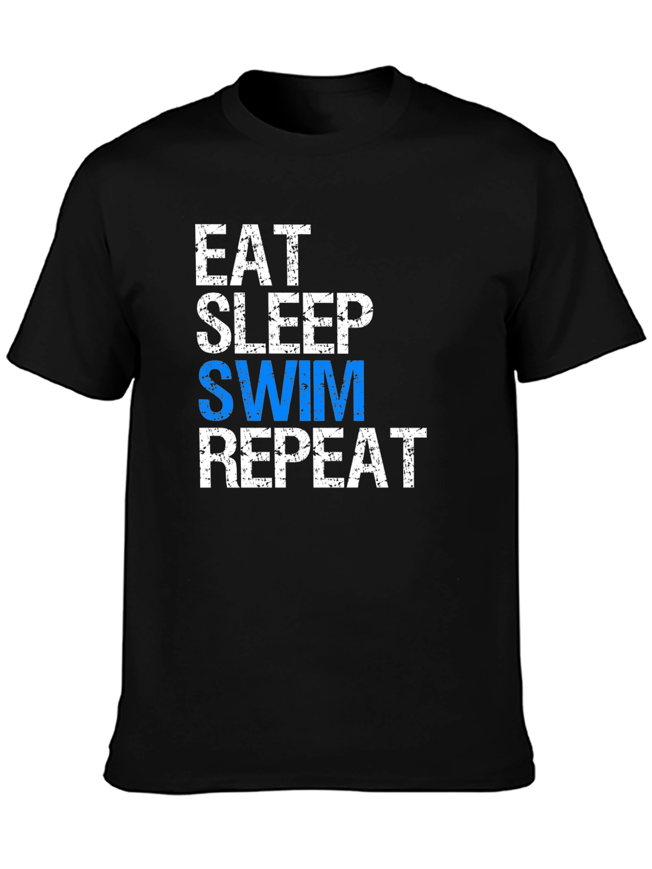 Eat Sleep Swim Repeat Graphic Tee