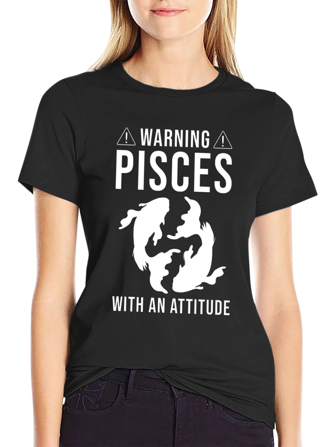 Pisces With An Attitude Graphic T-Shirt