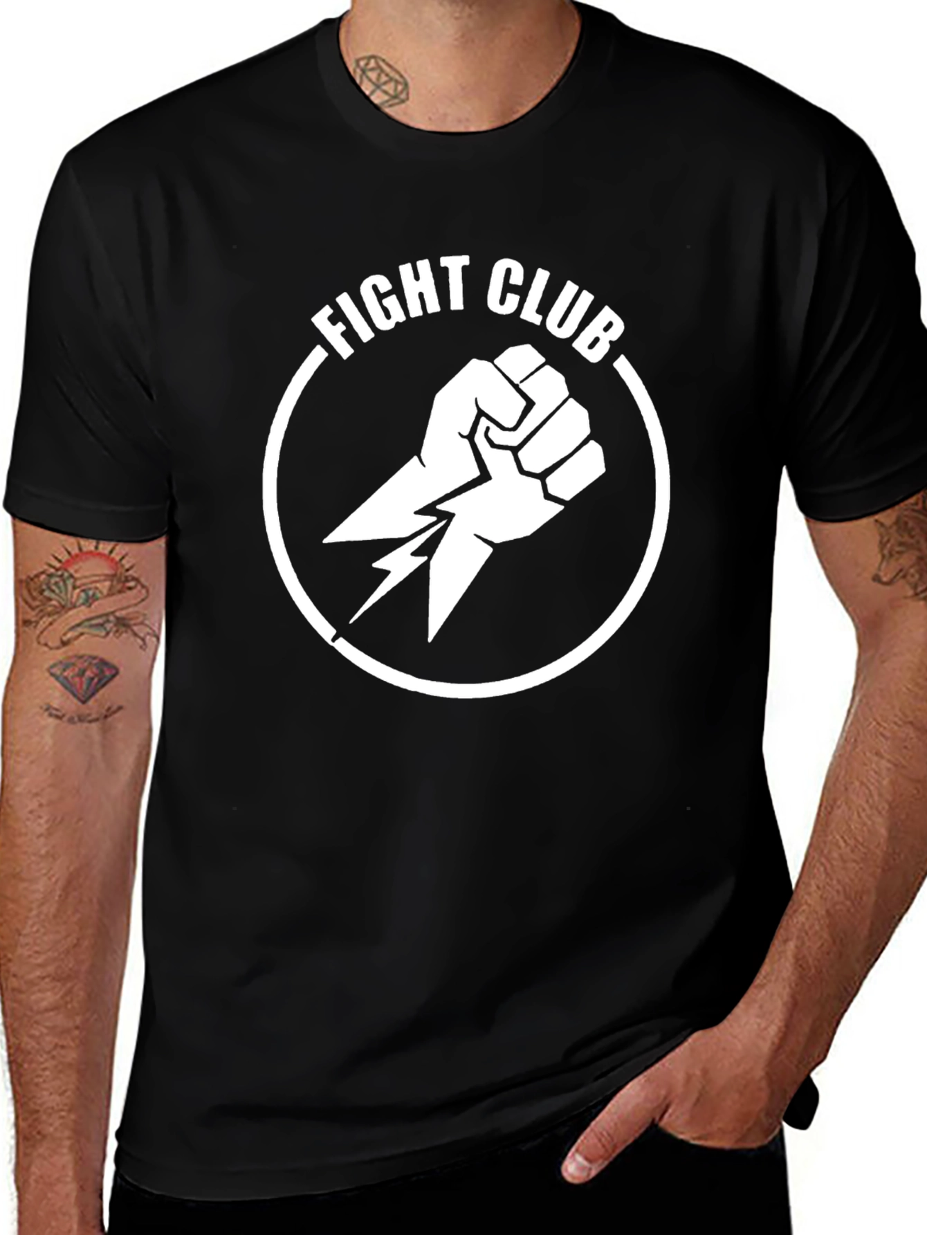 Fight Club T-Shirt - Black Graphic Tee