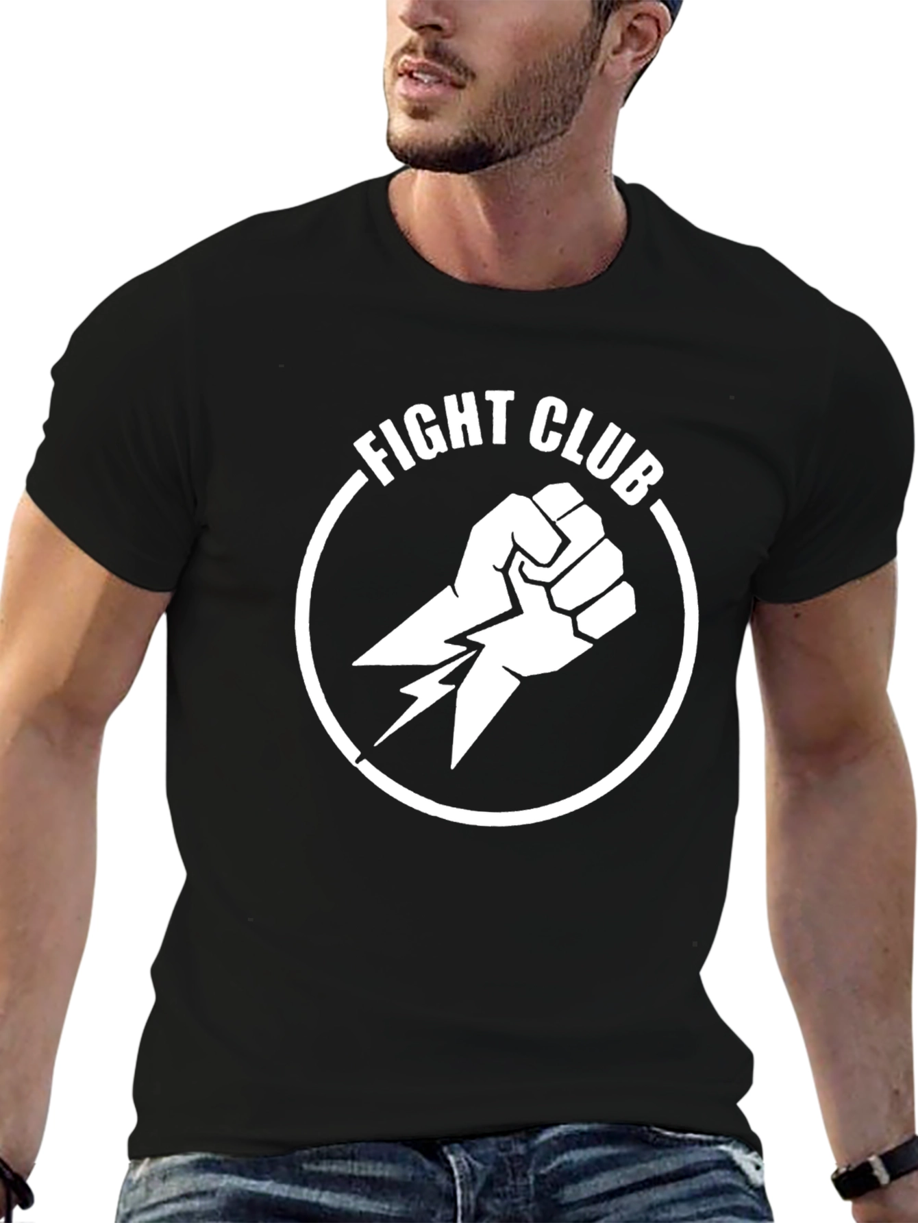 Fight Club T-Shirt - Black Graphic Tee