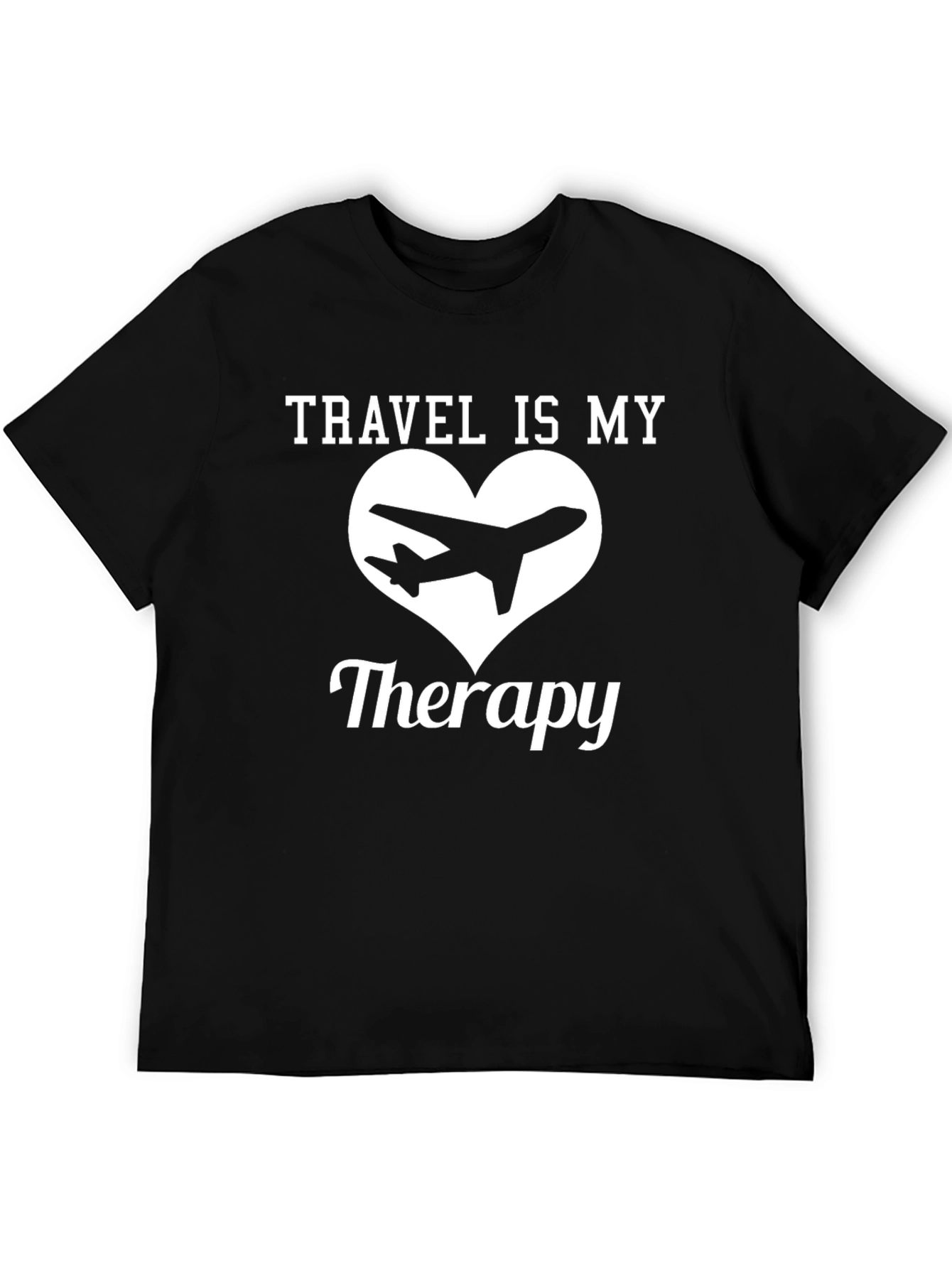 Travel Is My Therapy Graphic Tee