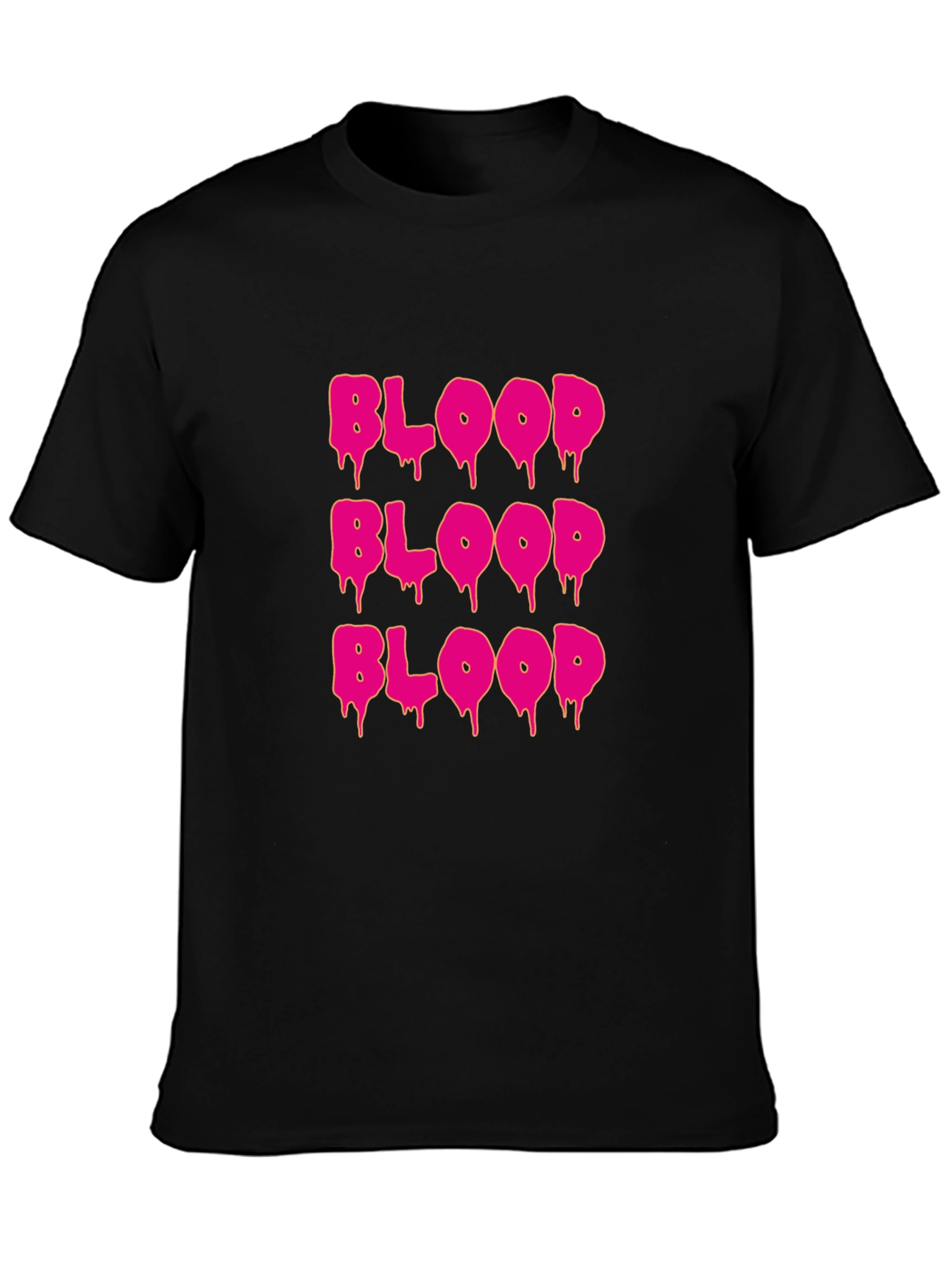 Blood Drip Graphic Tee - Statement T-Shirt