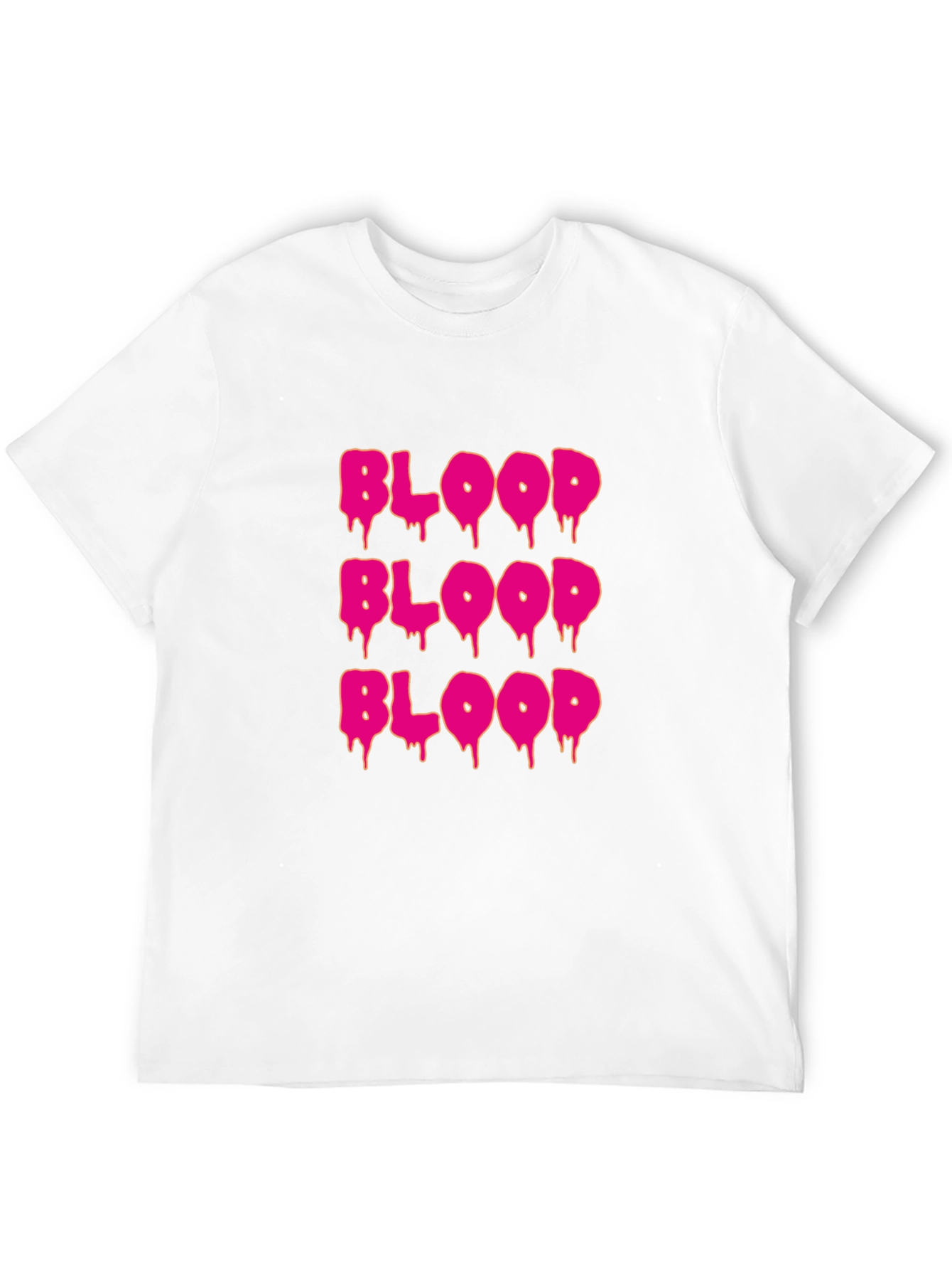 Blood Drip Graphic Tee - Statement T-Shirt