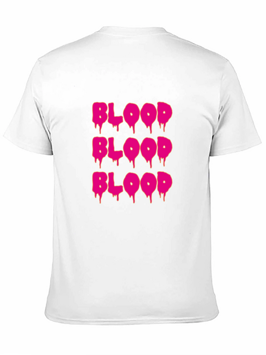 Blood Drip Graphic Tee - Statement T-Shirt