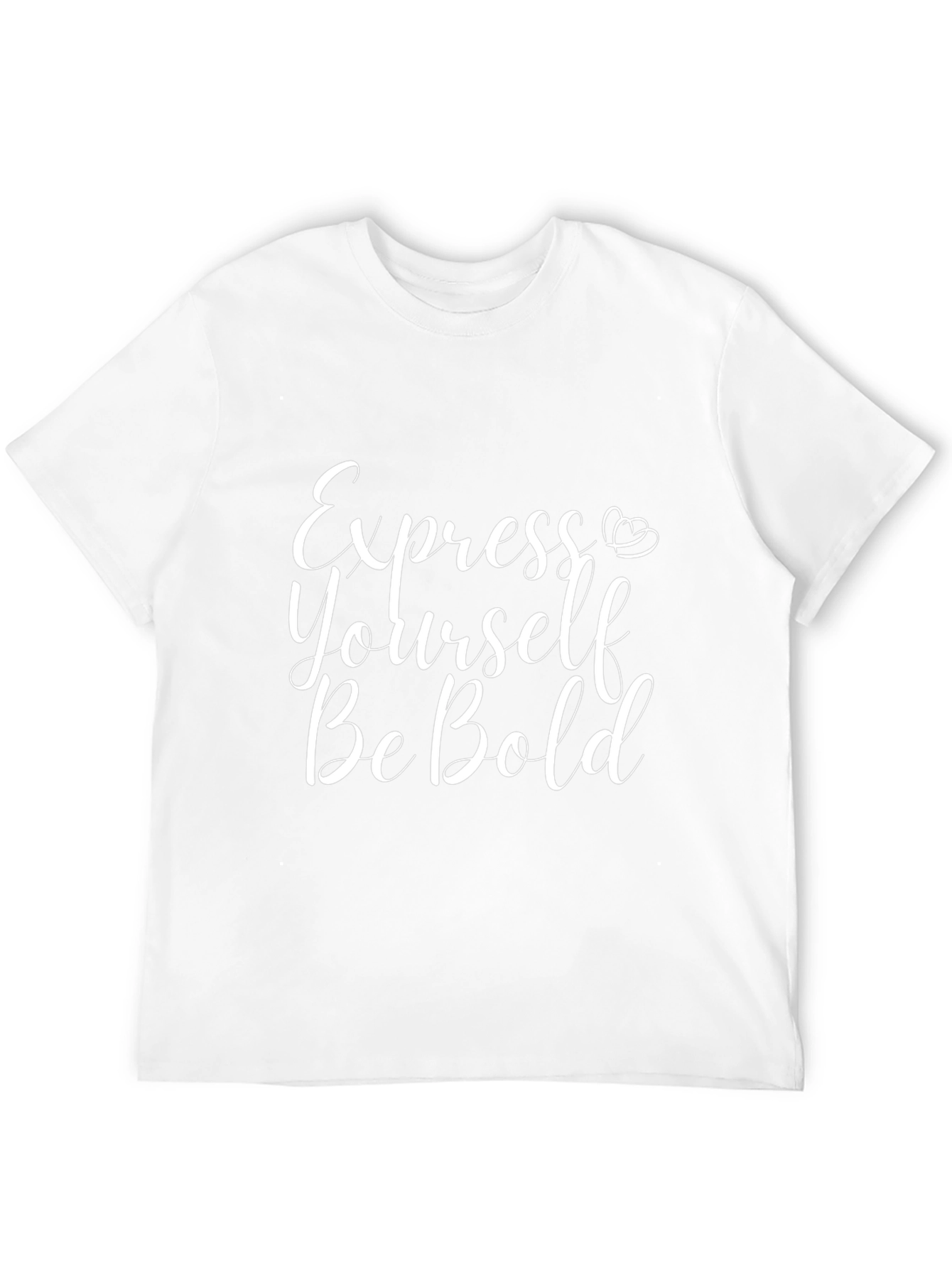 Express Yourself Be Bold Black T-Shirt