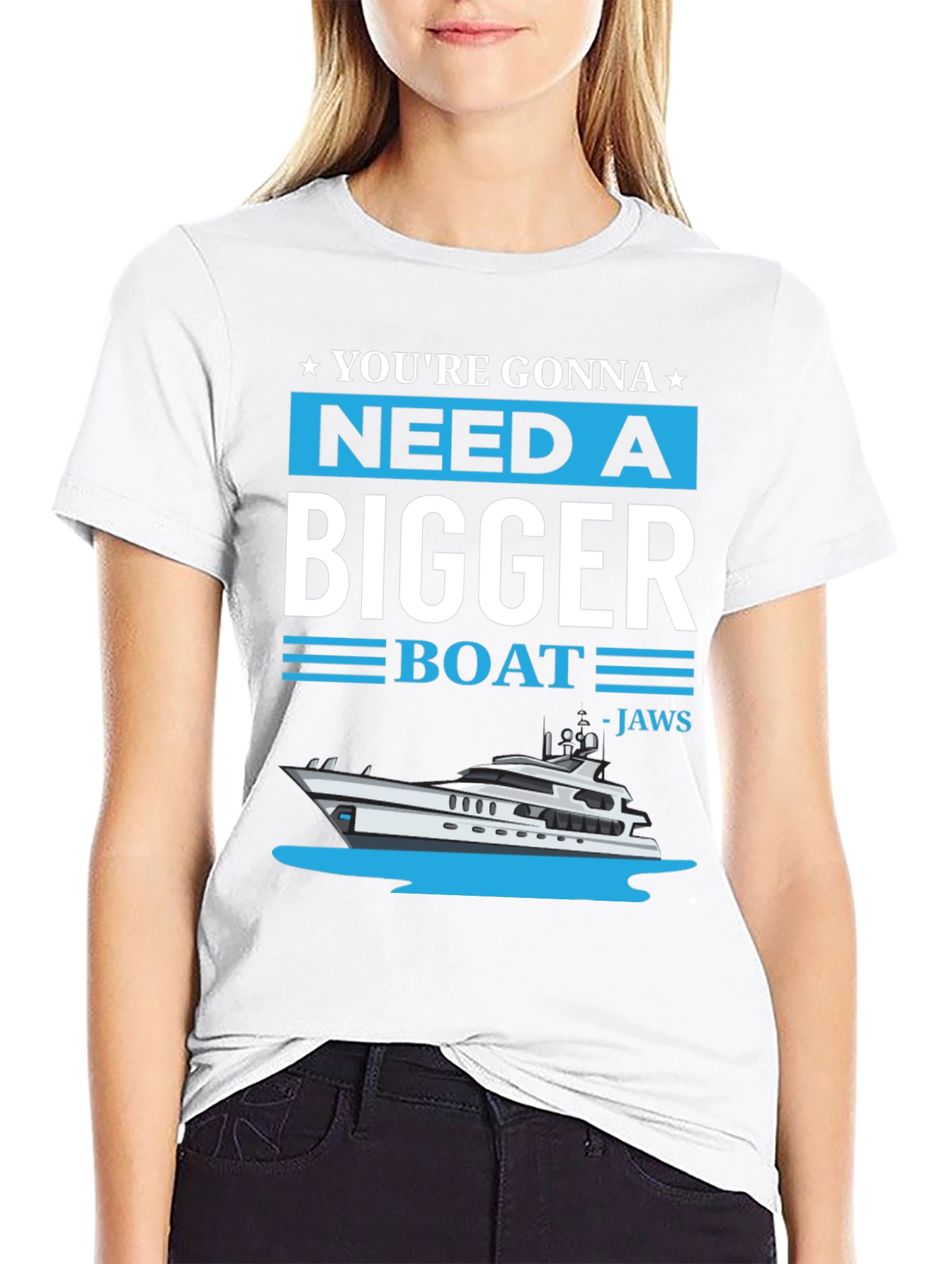Need A Bigger Boat T-Shirt - Jaws Inspired