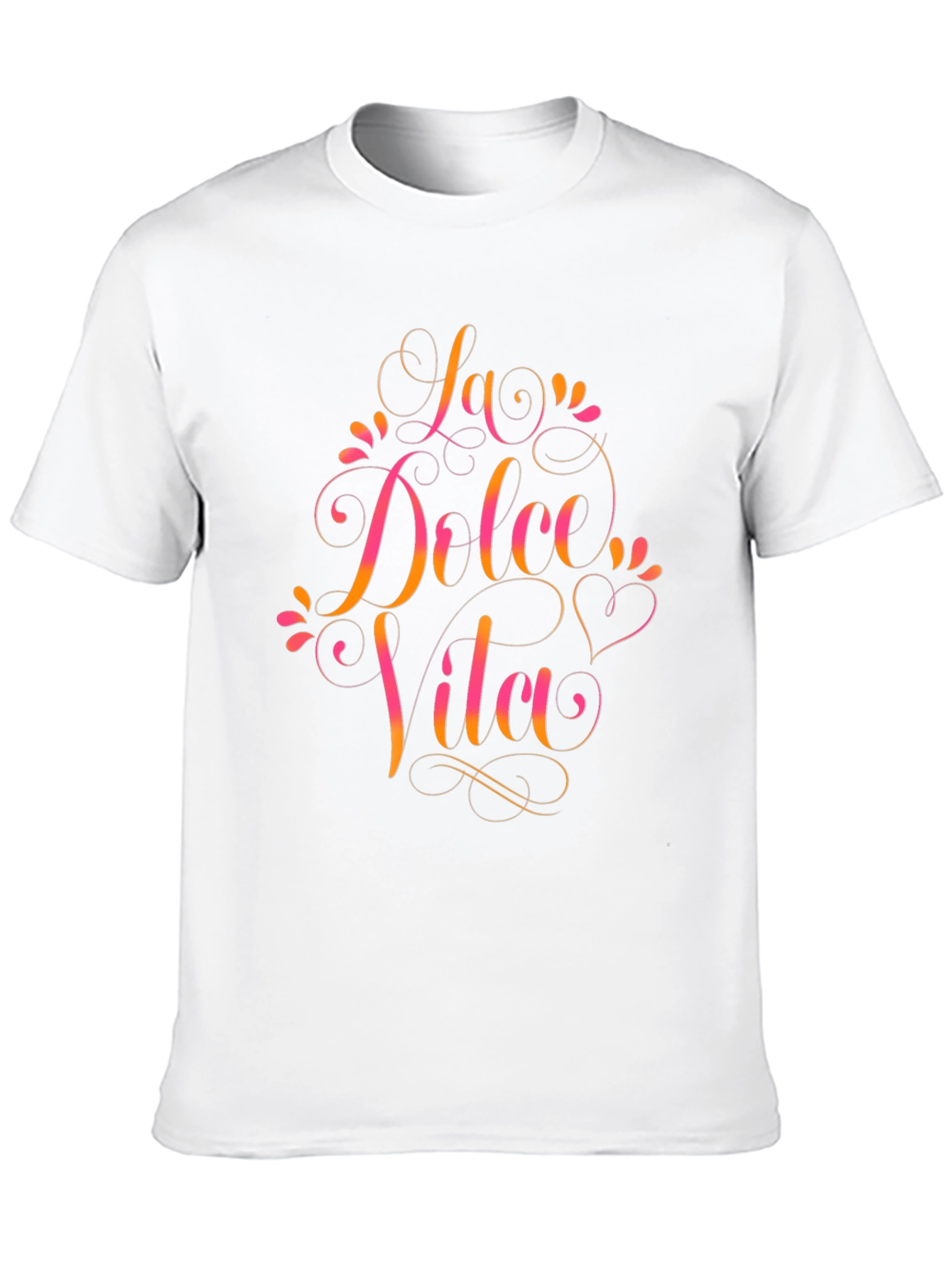 La Dolce Vita Graphic Tee - Trendy Italian Style