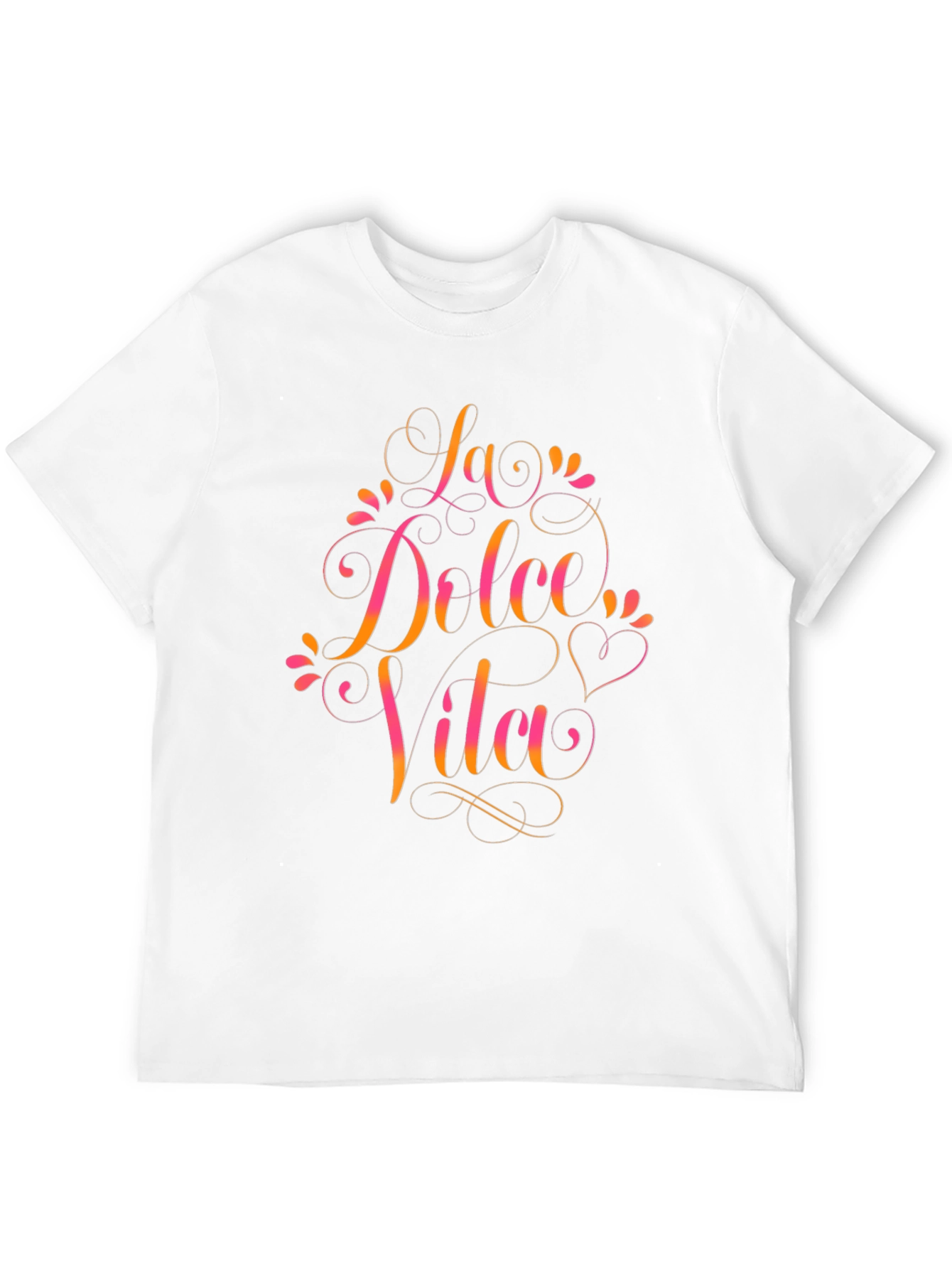 La Dolce Vita Graphic Tee - Trendy Italian Style