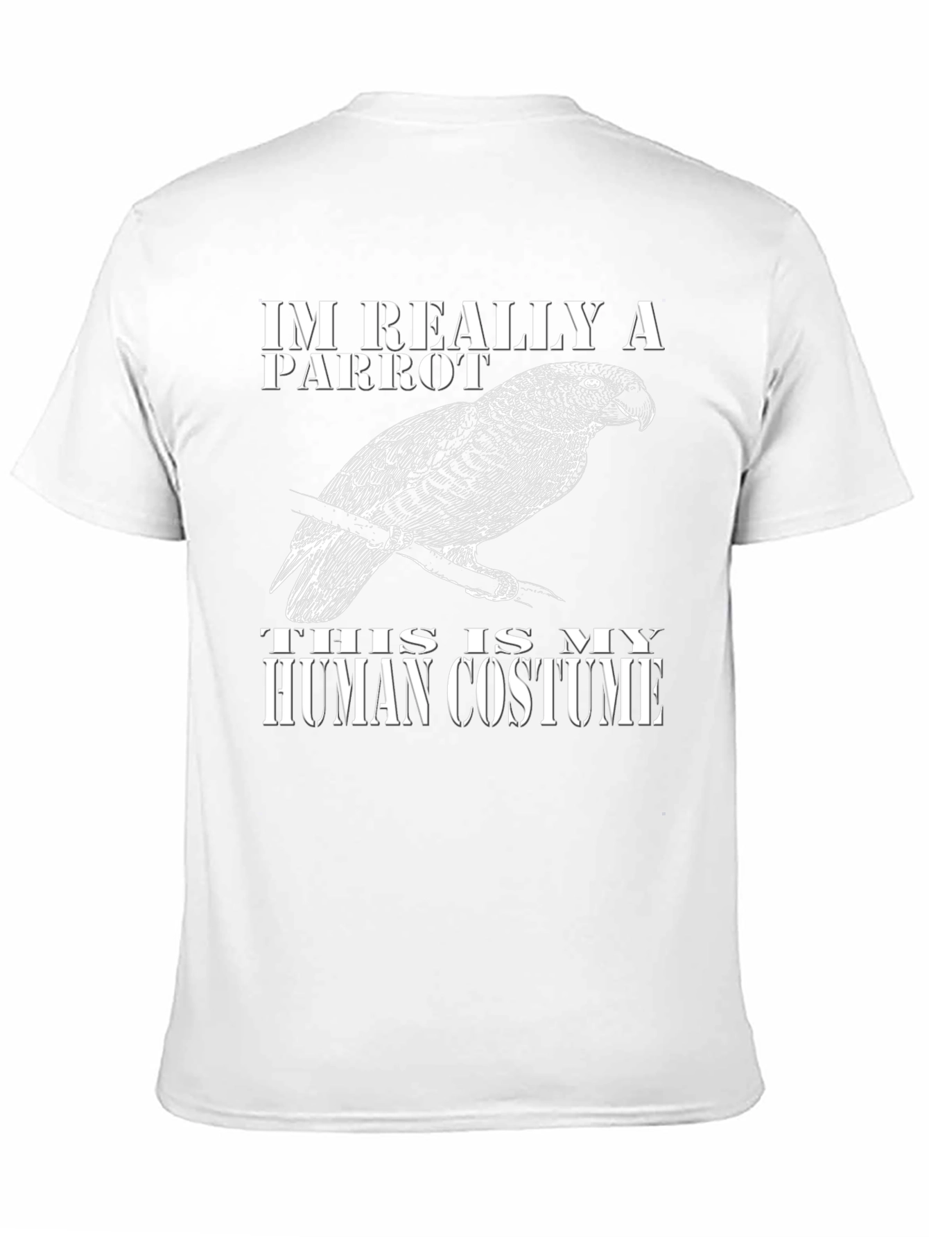 Im Really A Parrot T-Shirt - Funny Costume Tee