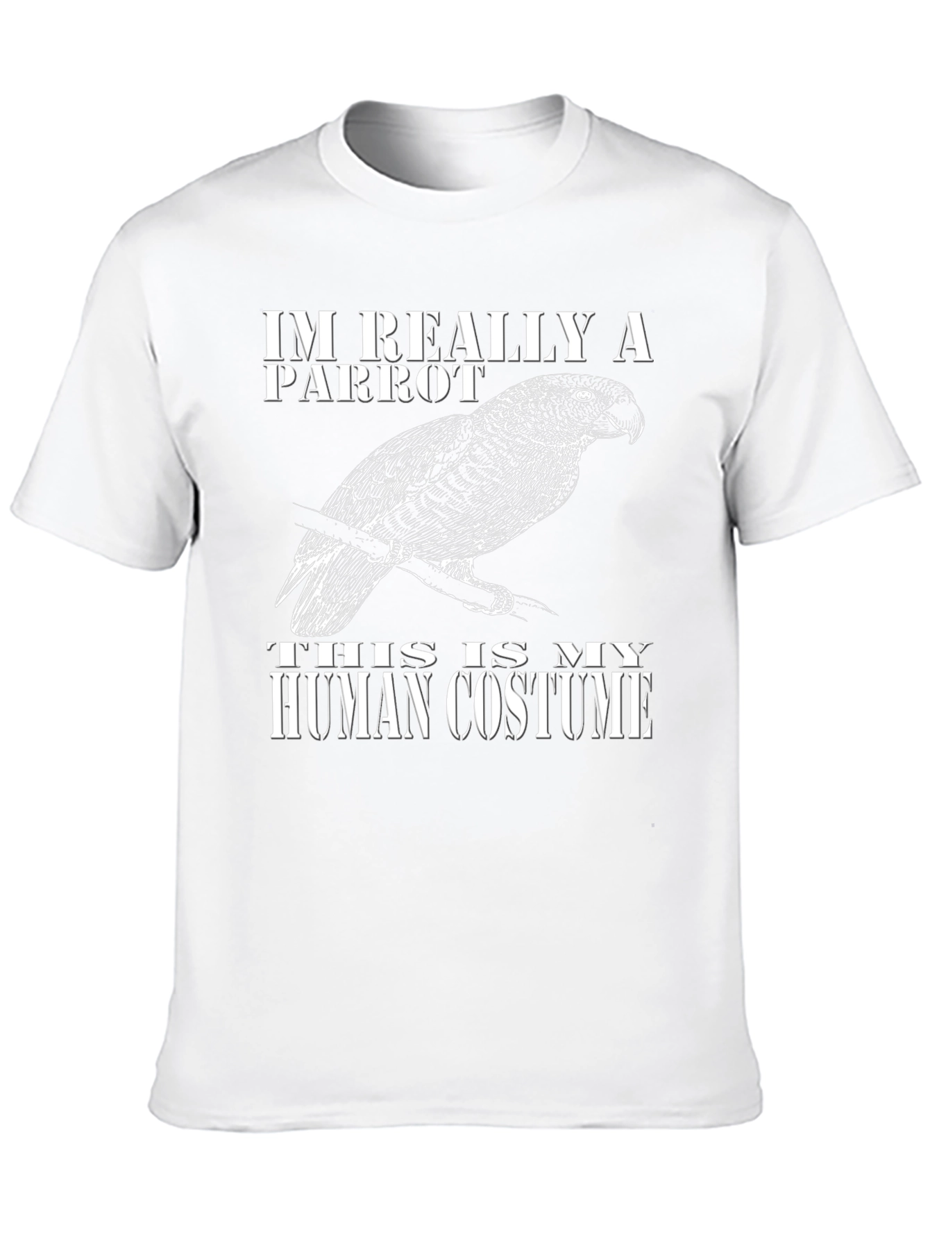 Im Really A Parrot T-Shirt - Funny Costume Tee