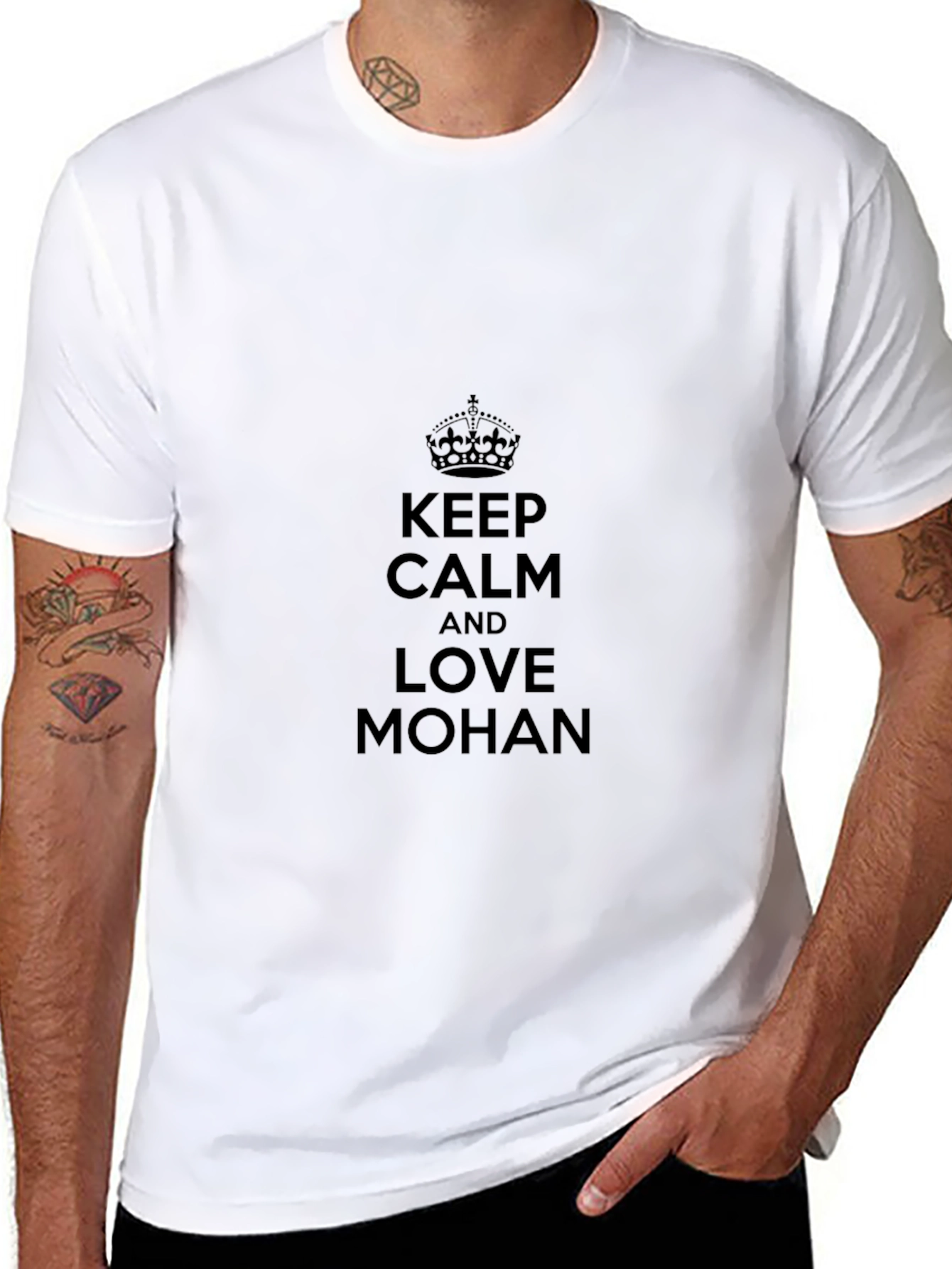 Keep Calm and Love Mohan T-Shirt