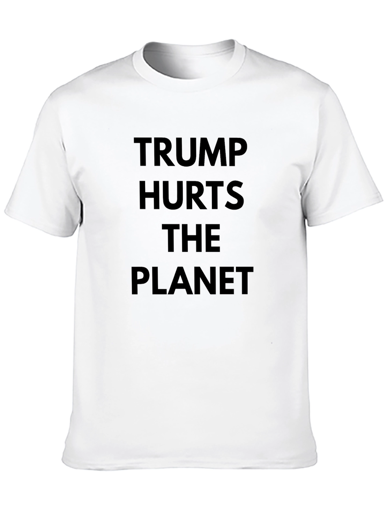 Trump Hurts The Planet Black T-Shirt