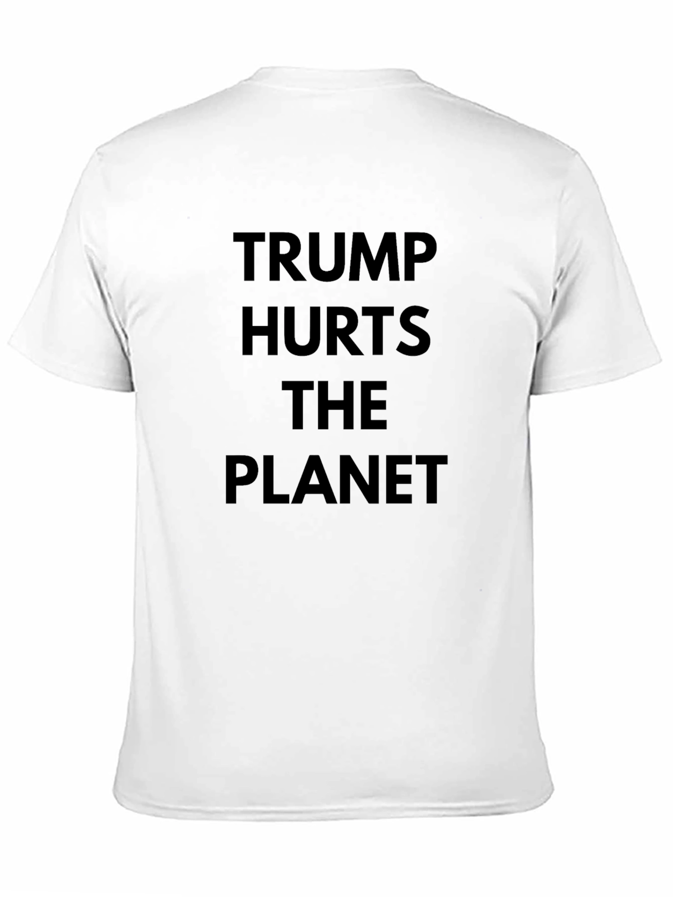 Trump Hurts The Planet Black T-Shirt