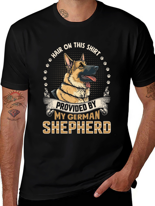 German Shepherd Hair T-Shirt - Dog Lover Tee