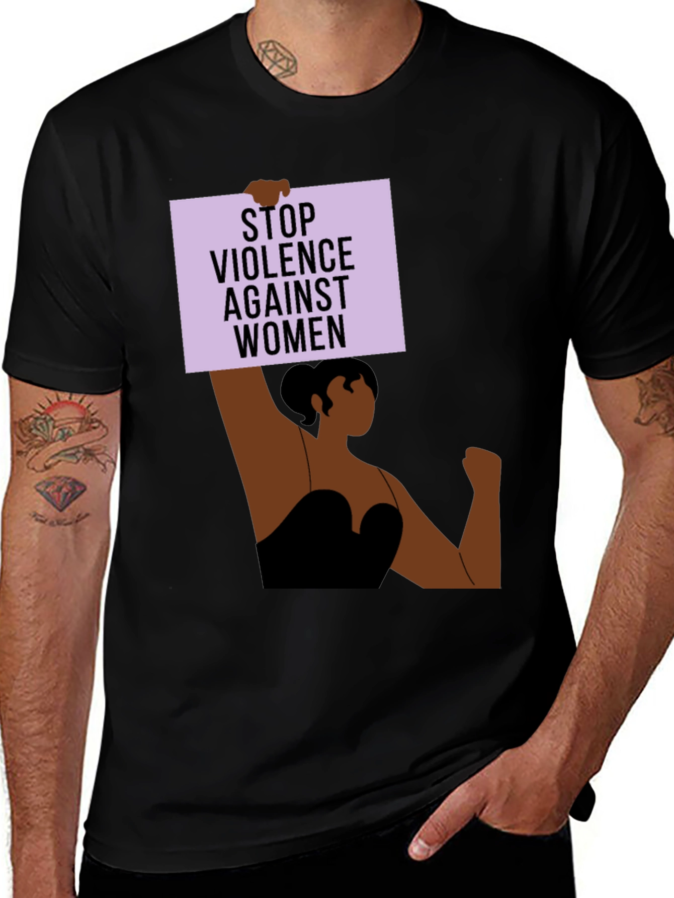 Stop Violence Against Women T-Shirt