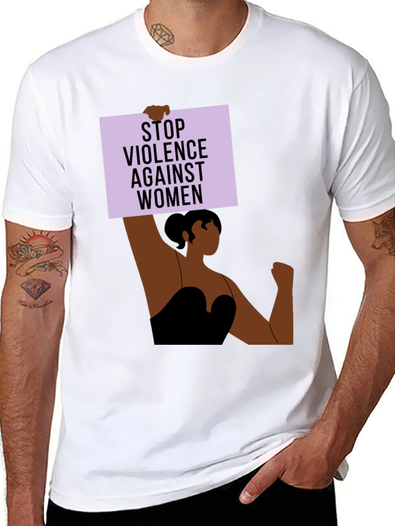 Stop Violence Against Women T-Shirt