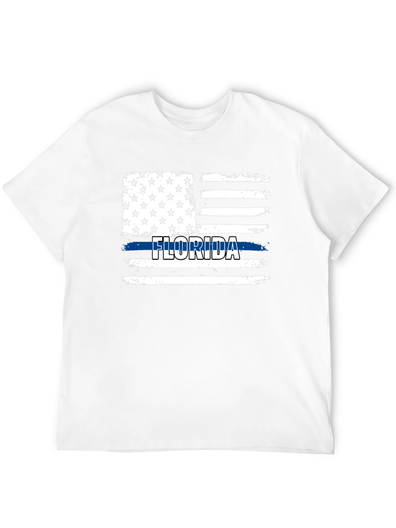 Florida Thin Blue Line Flag T-Shirt